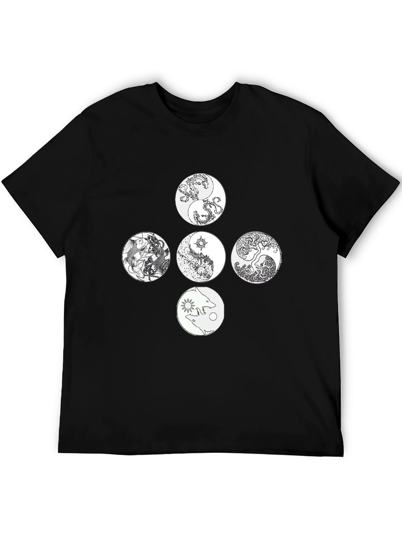 Yin Yang Symbol T-Shirt