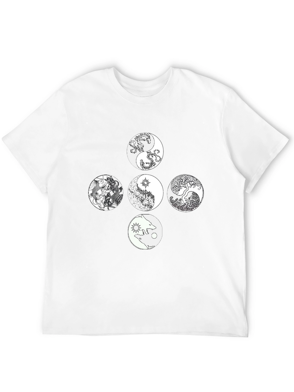 Yin Yang Symbol T-Shirt