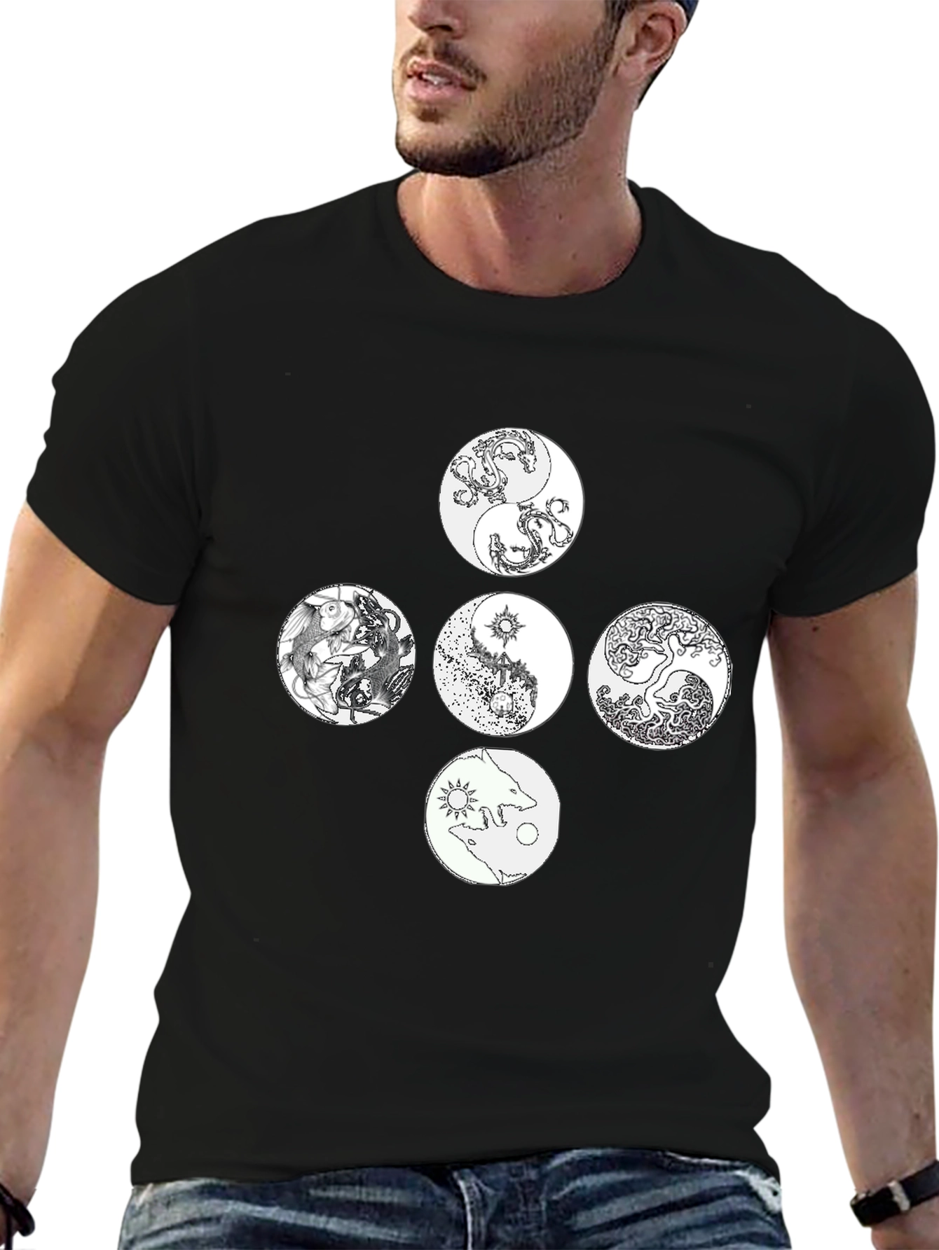 Yin Yang Symbol T-Shirt