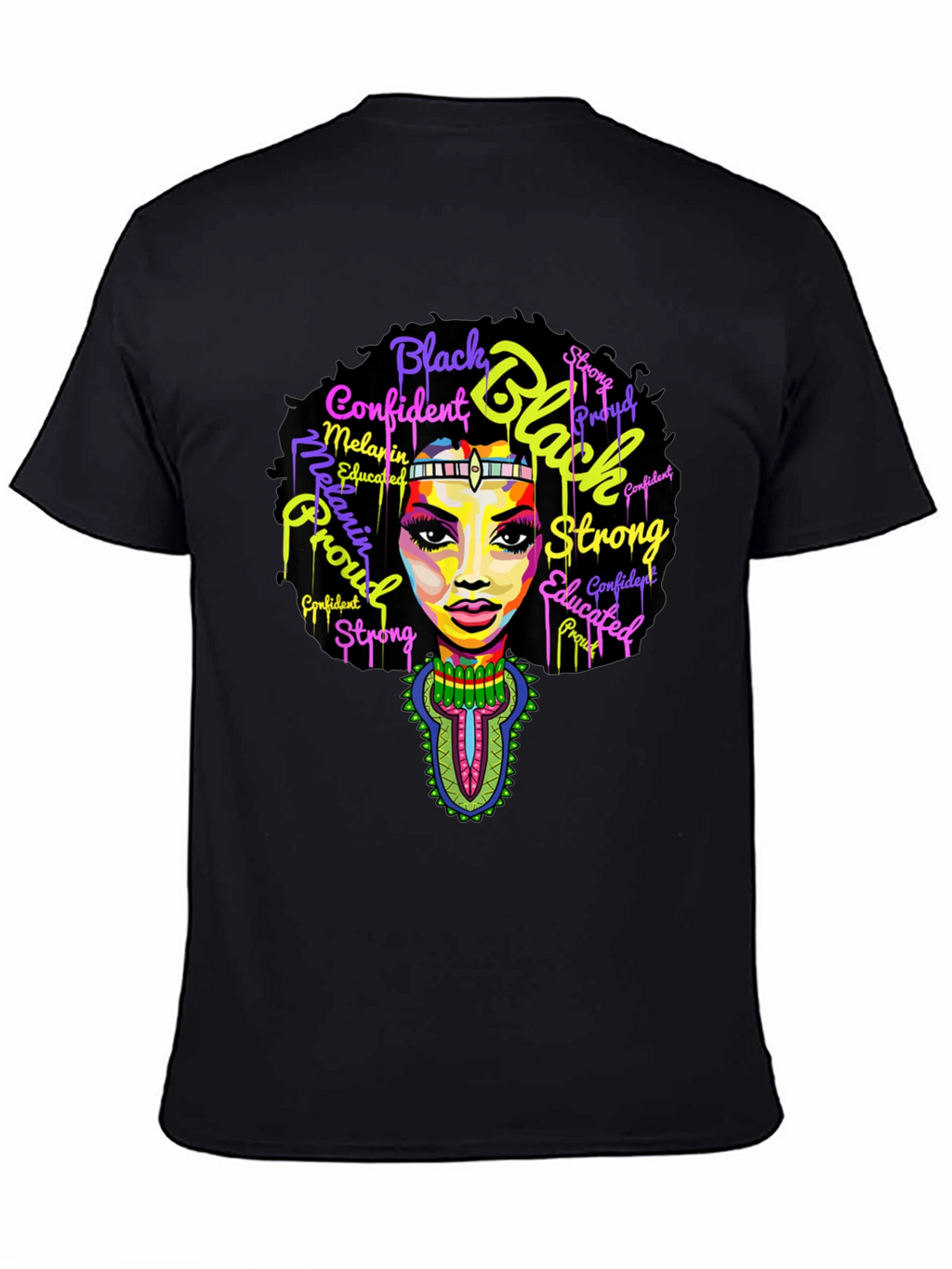 Black Confident Melanin Proud T-Shirt