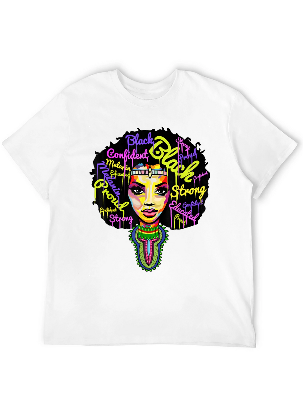 Black Confident Melanin Proud T-Shirt
