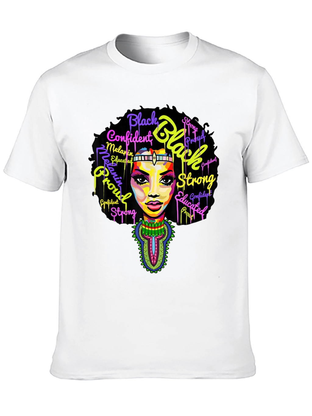 Black Confident Melanin Proud T-Shirt