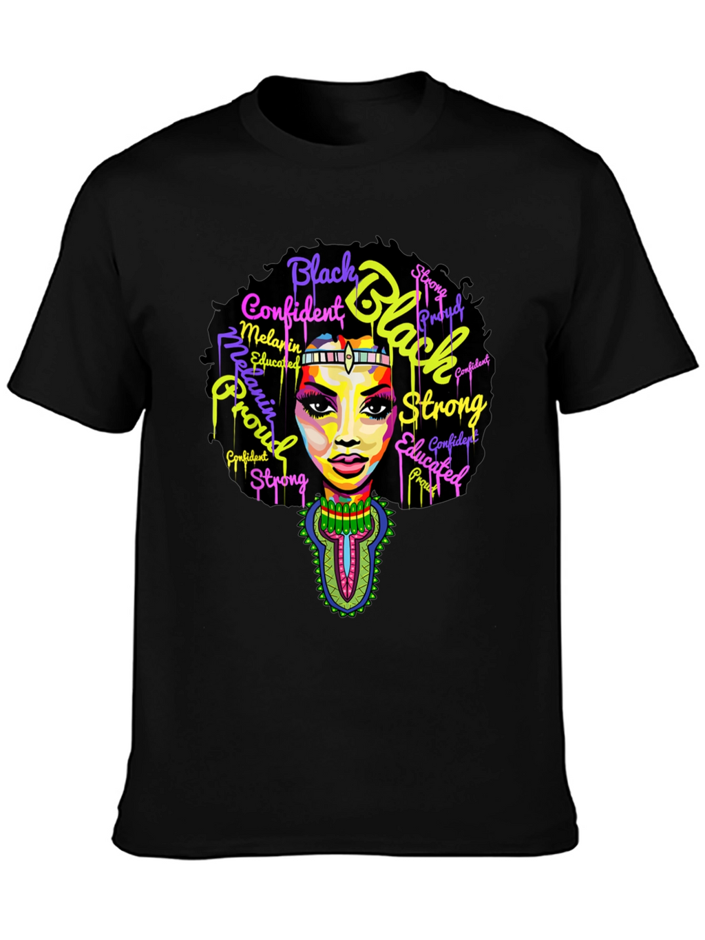 Black Confident Melanin Proud T-Shirt