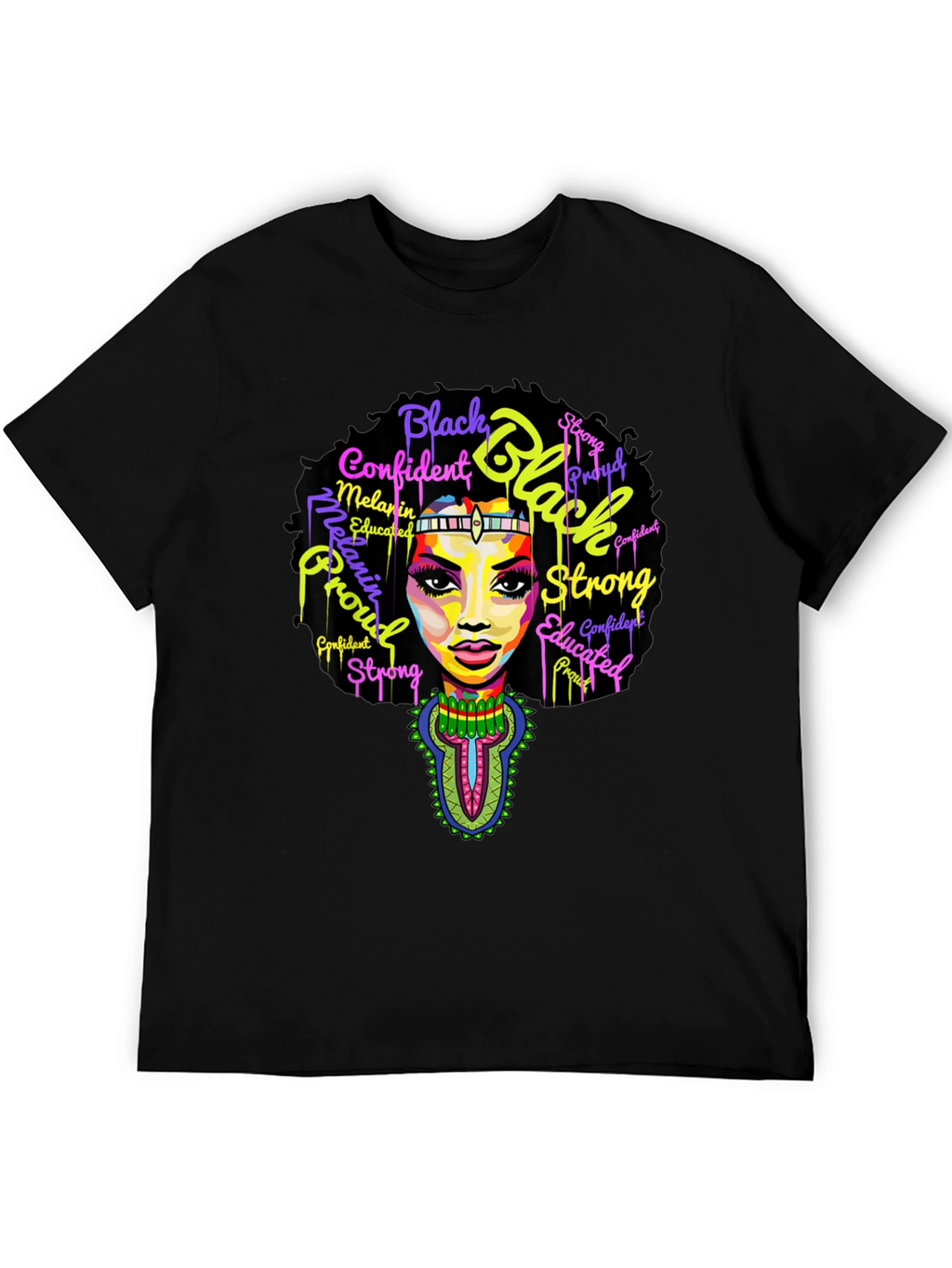 Black Confident Melanin Proud T-Shirt