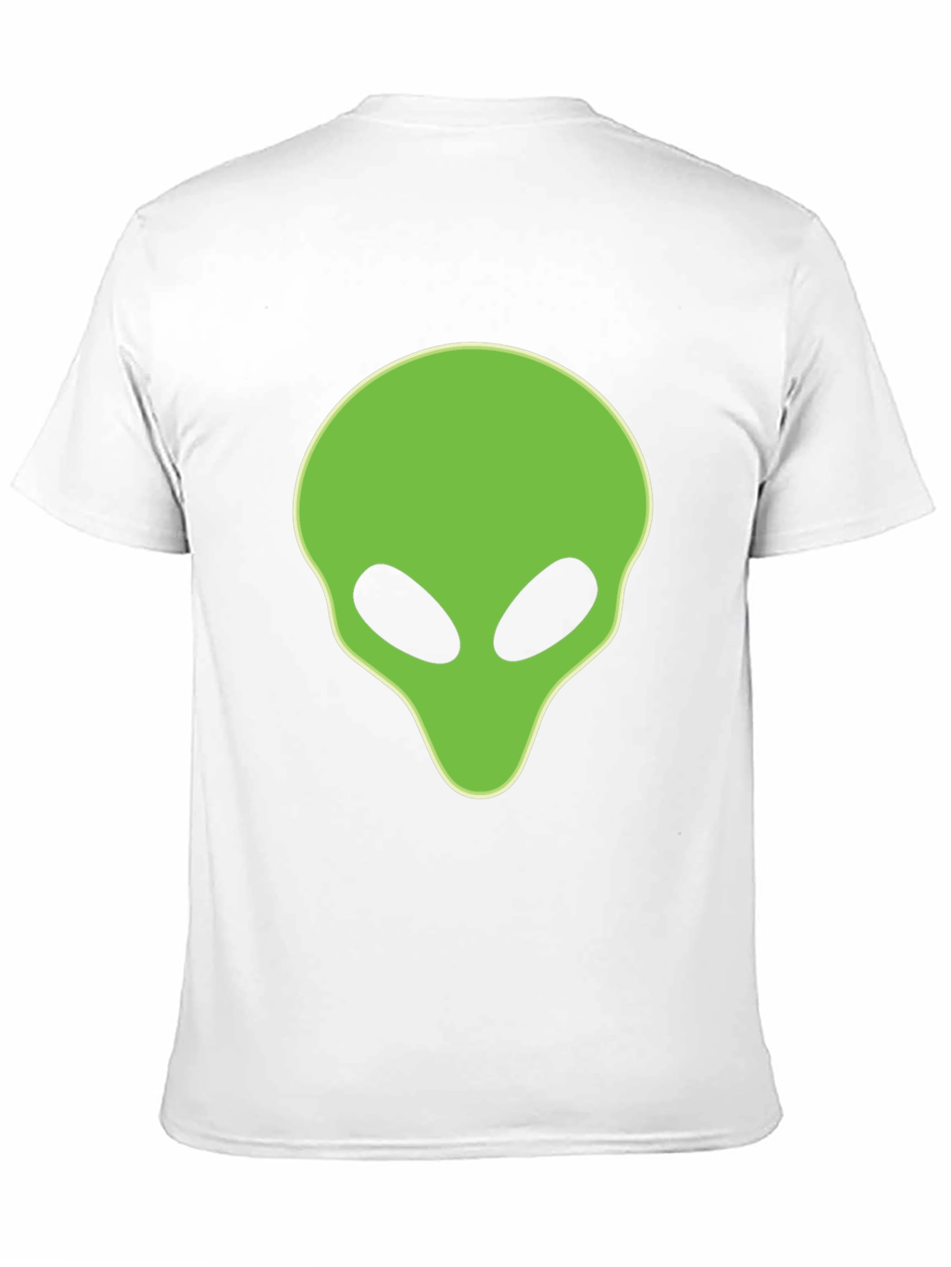 Alien Head Graphic Black T-Shirt