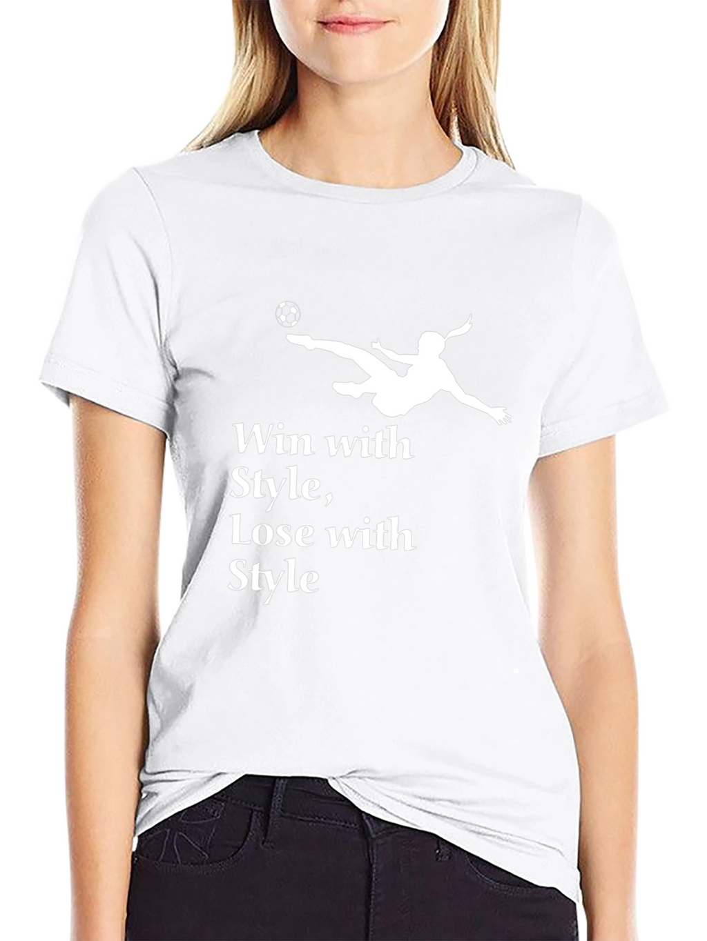 Stylish Soccer T-Shirt - Win with Style