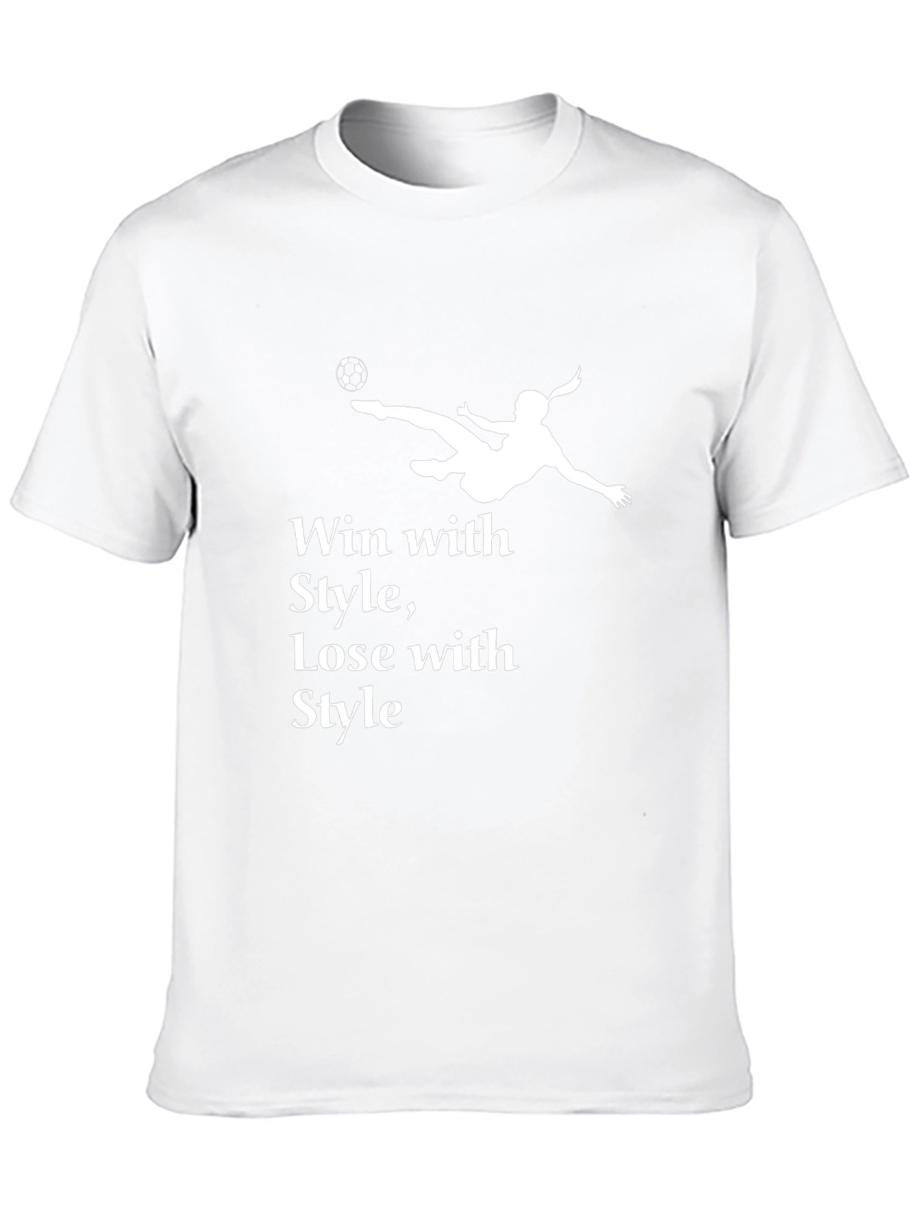 Stylish Soccer T-Shirt - Win with Style