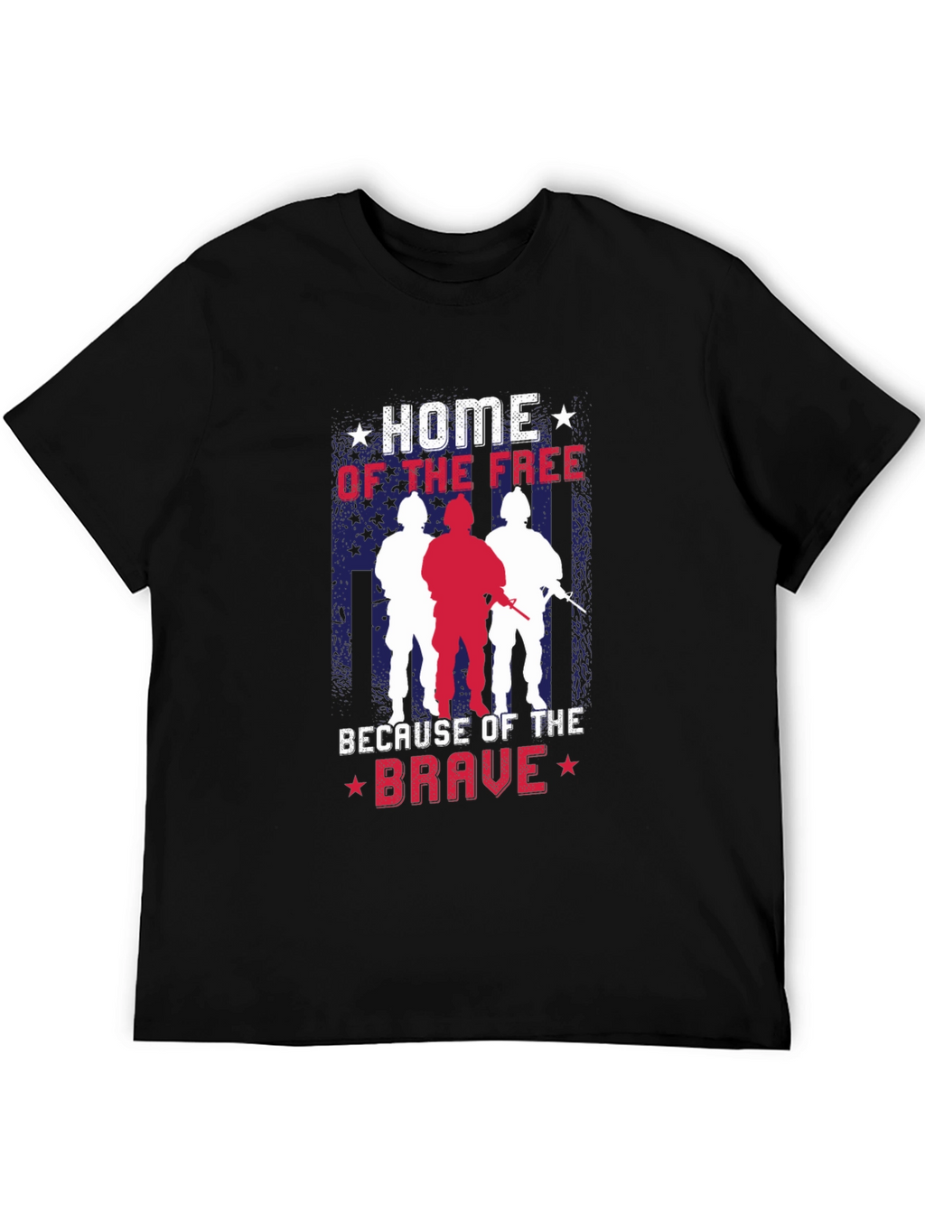Home of the Free Patriotic T-Shirt
