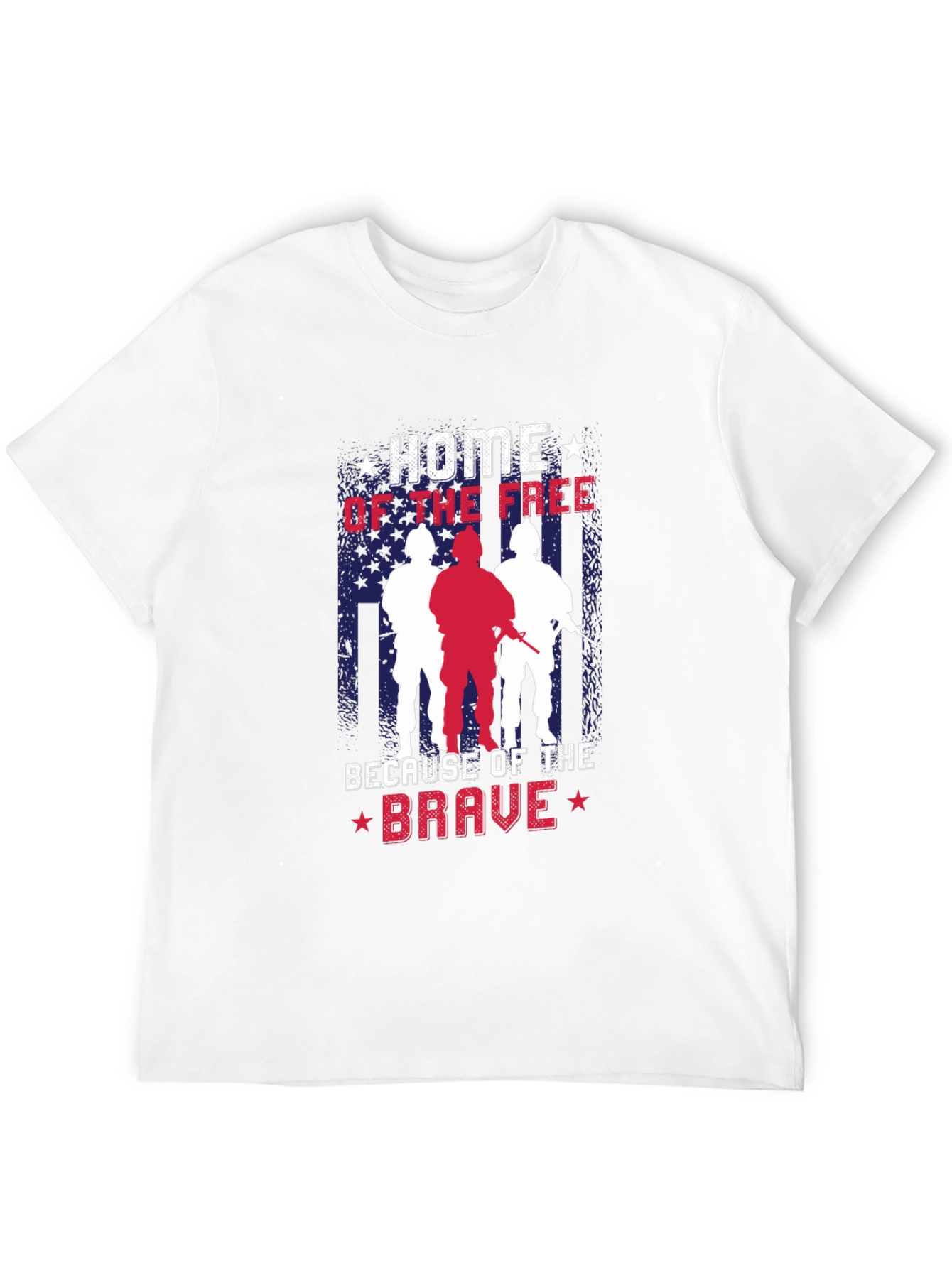 Home of the Free Patriotic T-Shirt