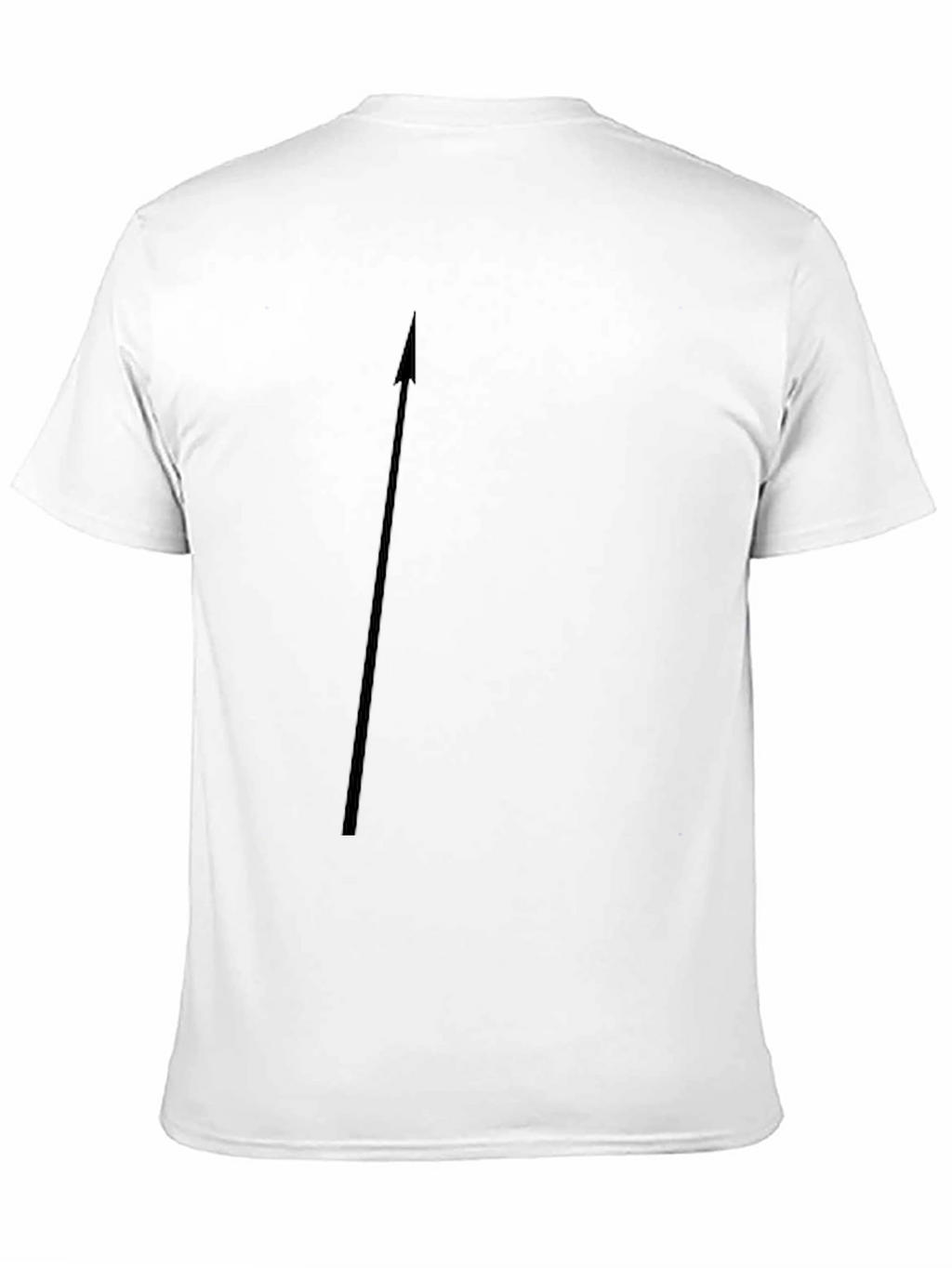 Mens Black Crew Neck Basic Tee
