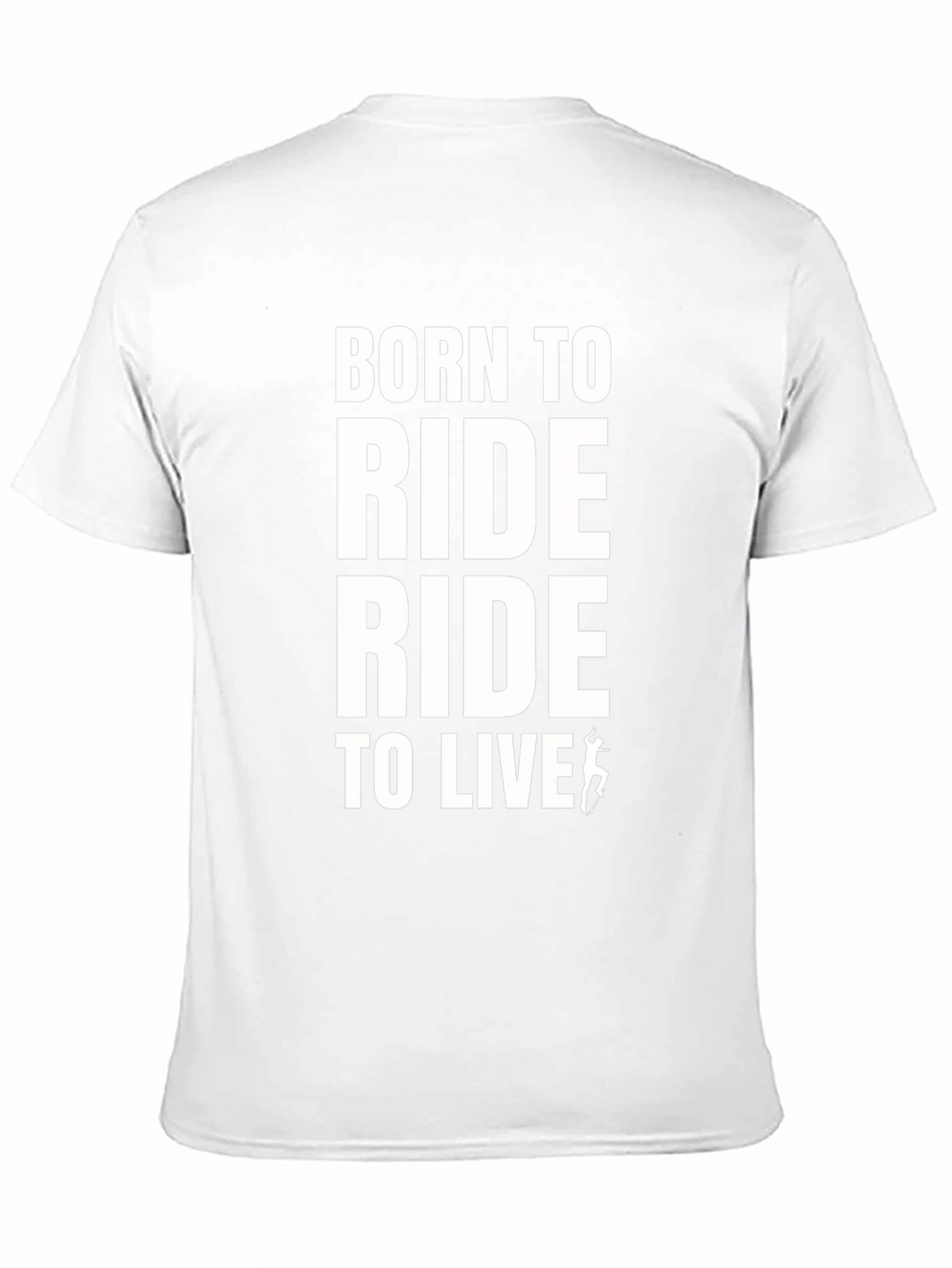 Born To Ride Black Graphic Tee