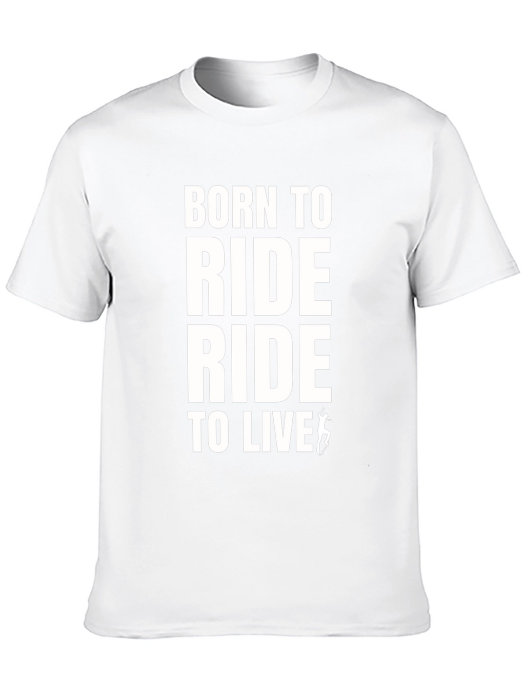 Born To Ride Black Graphic Tee