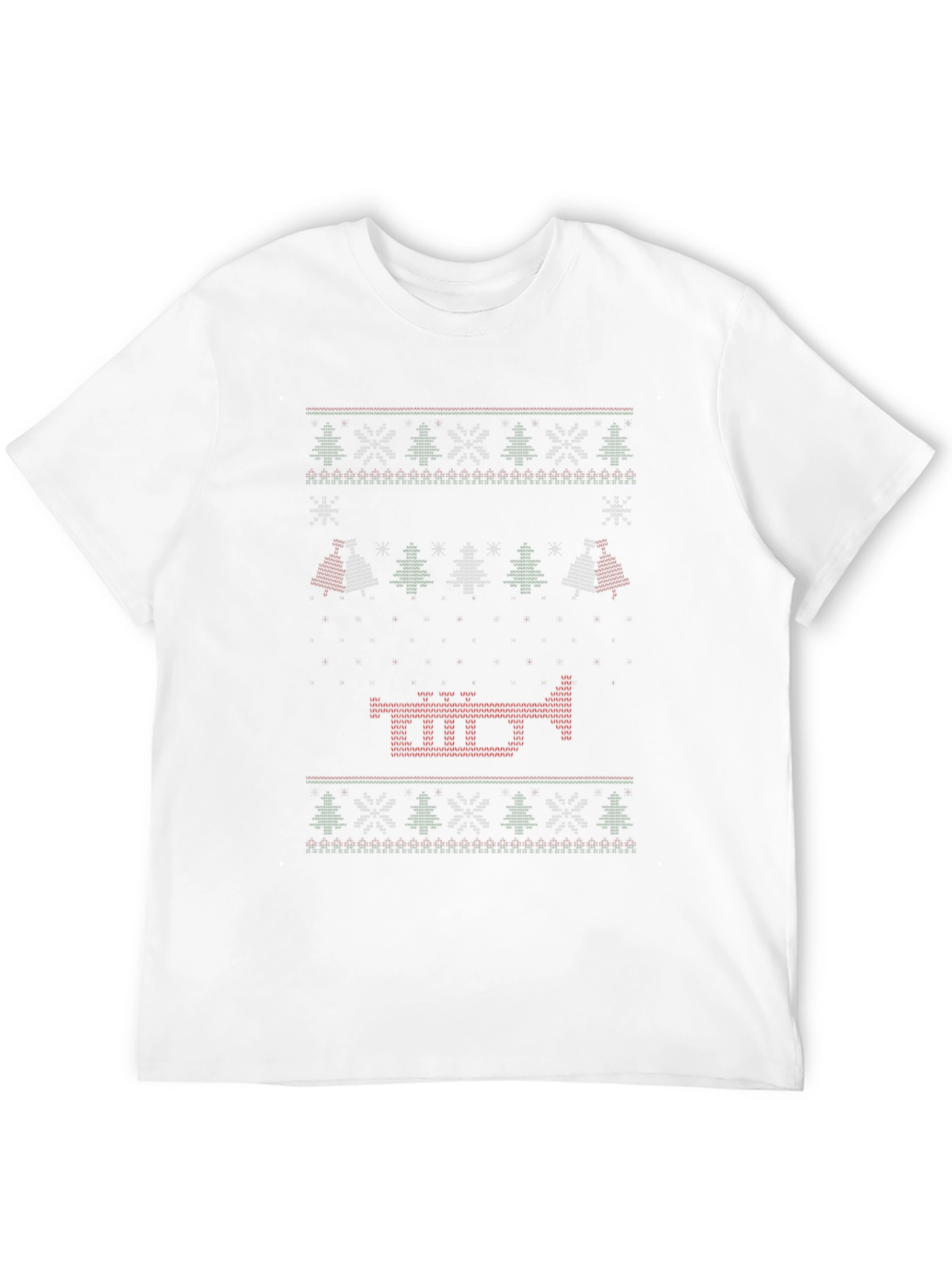 Festive Trumpet Knit Style T-Shirt