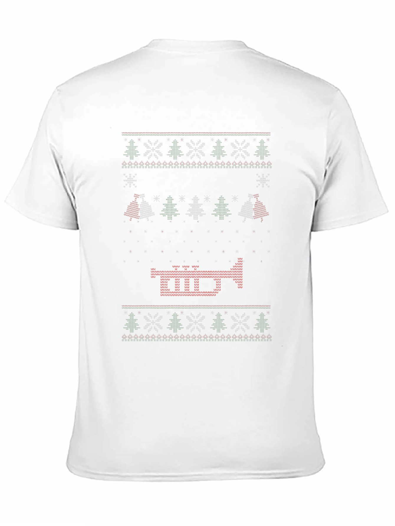 Festive Trumpet Knit Style T-Shirt