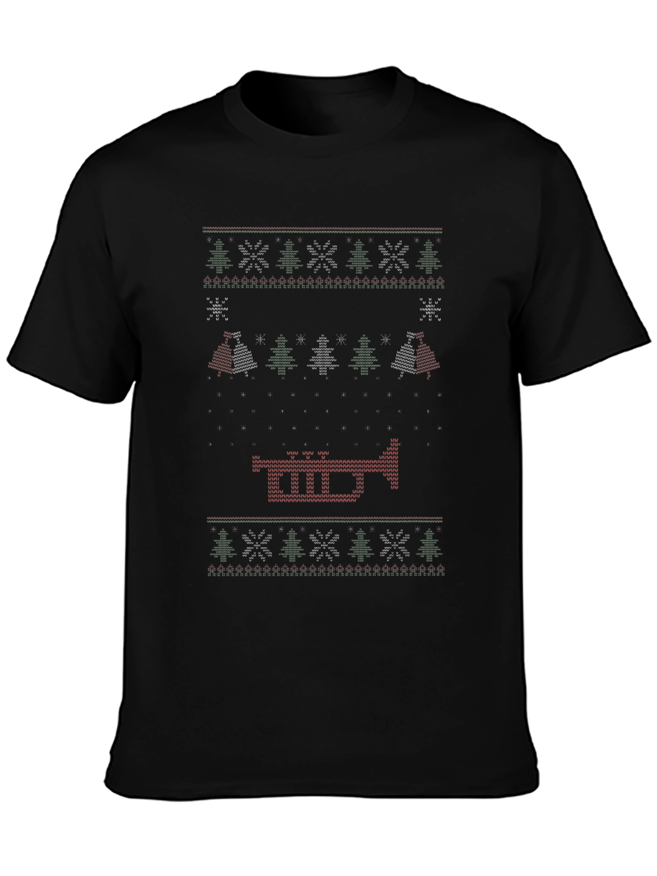 Festive Trumpet Knit Style T-Shirt