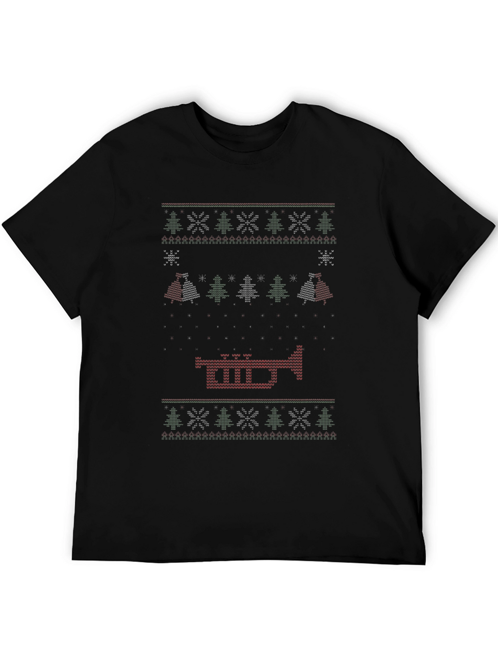 Festive Trumpet Knit Style T-Shirt