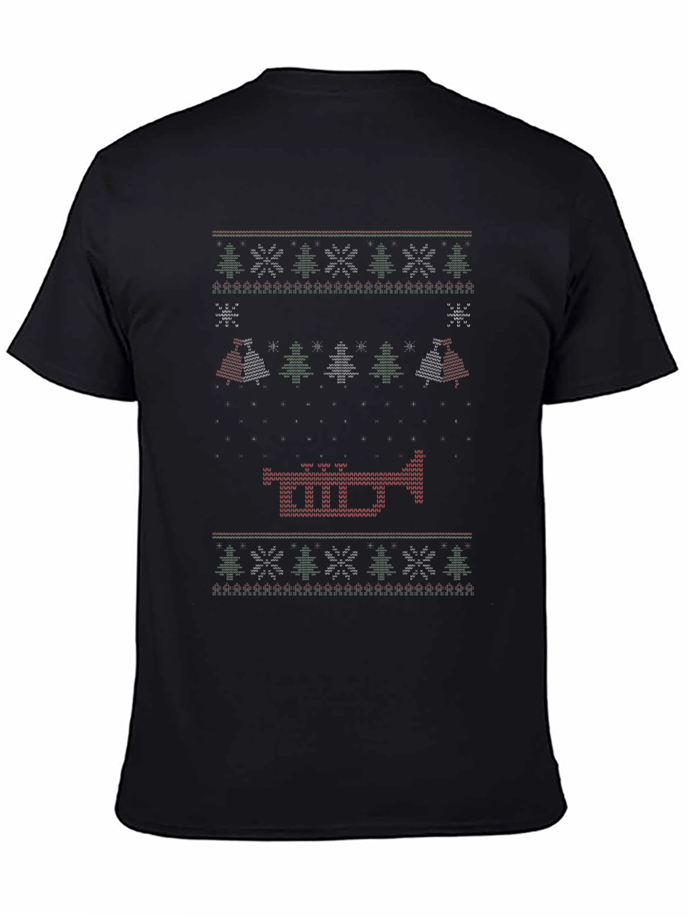 Festive Trumpet Knit Style T-Shirt