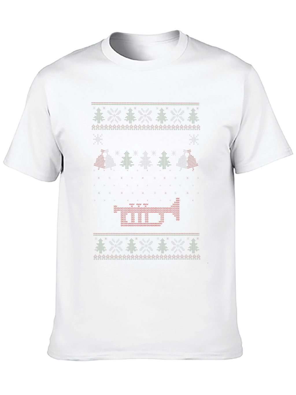 Festive Trumpet Knit Style T-Shirt
