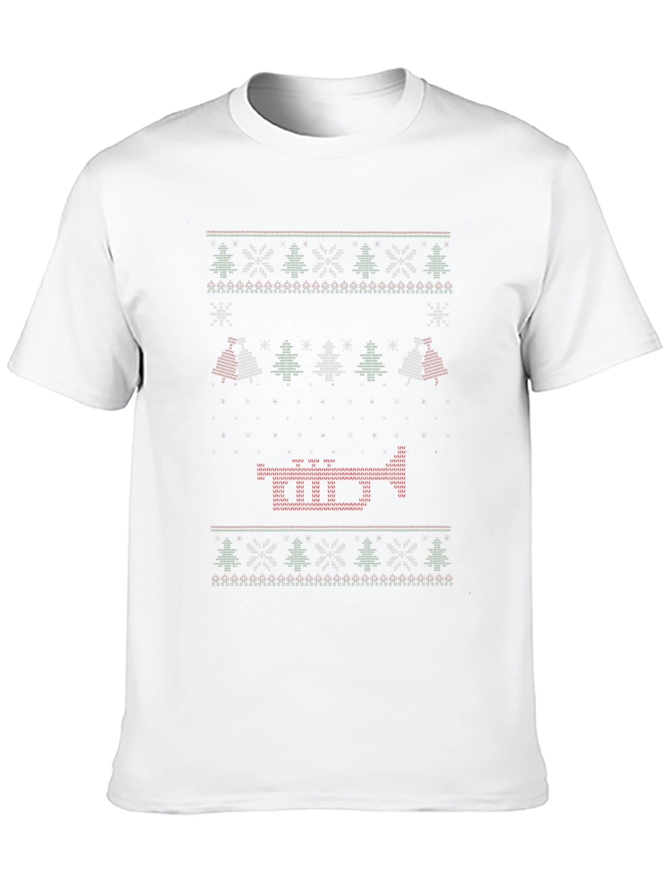 Festive Trumpet Knit Style T-Shirt