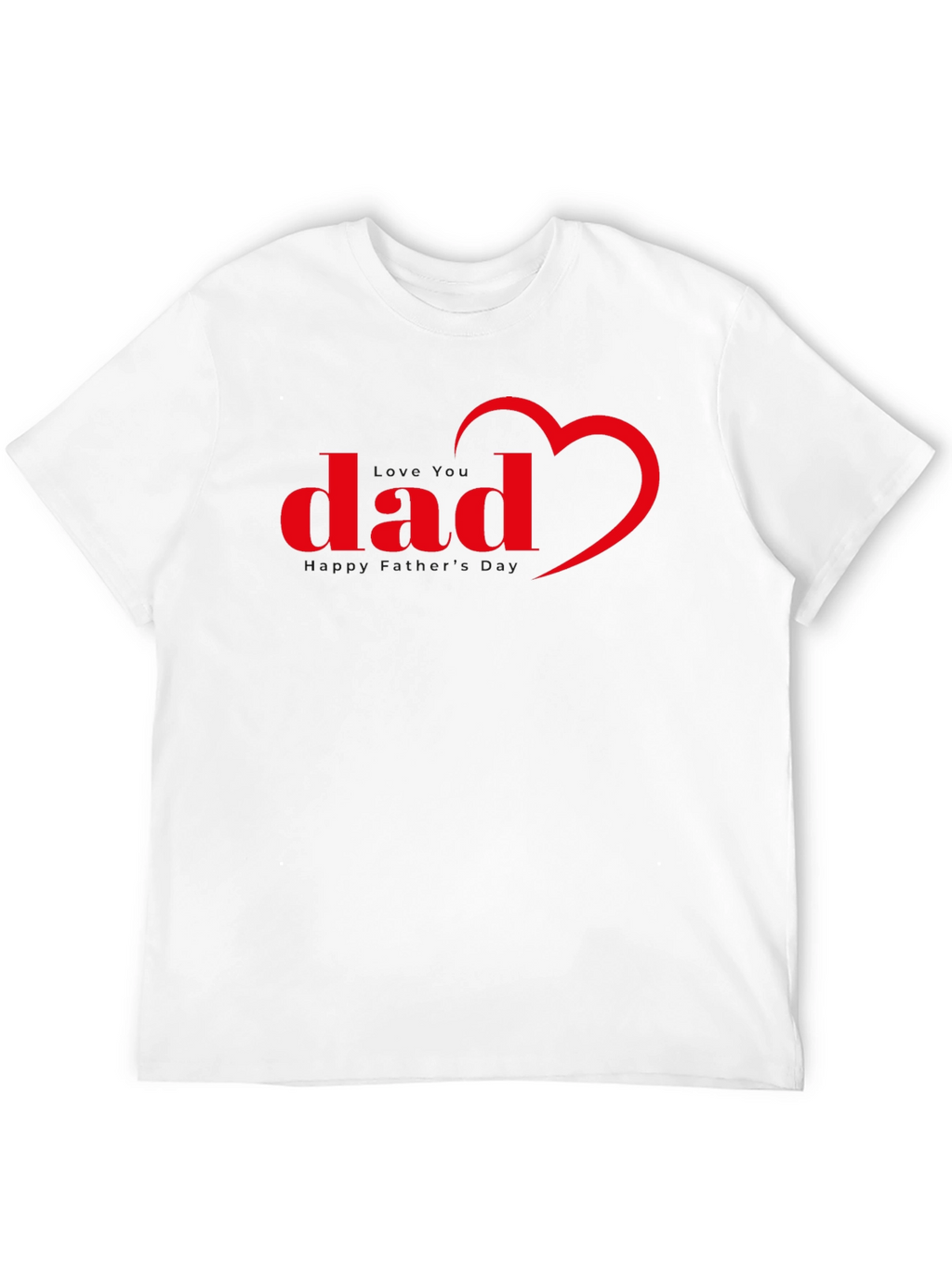 Dad Heart T-Shirt - Fathers Day Tee
