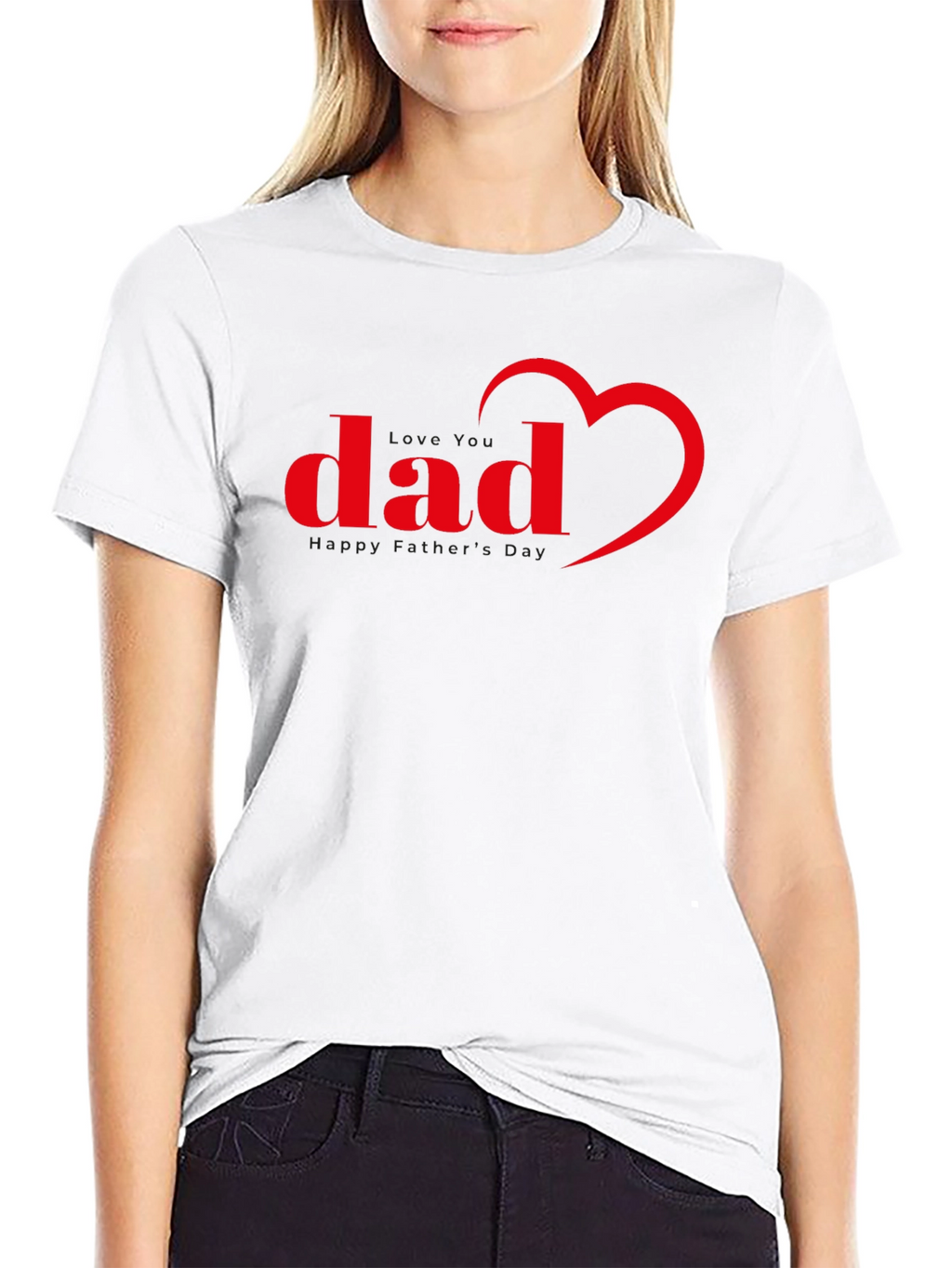 Dad Heart T-Shirt - Fathers Day Tee