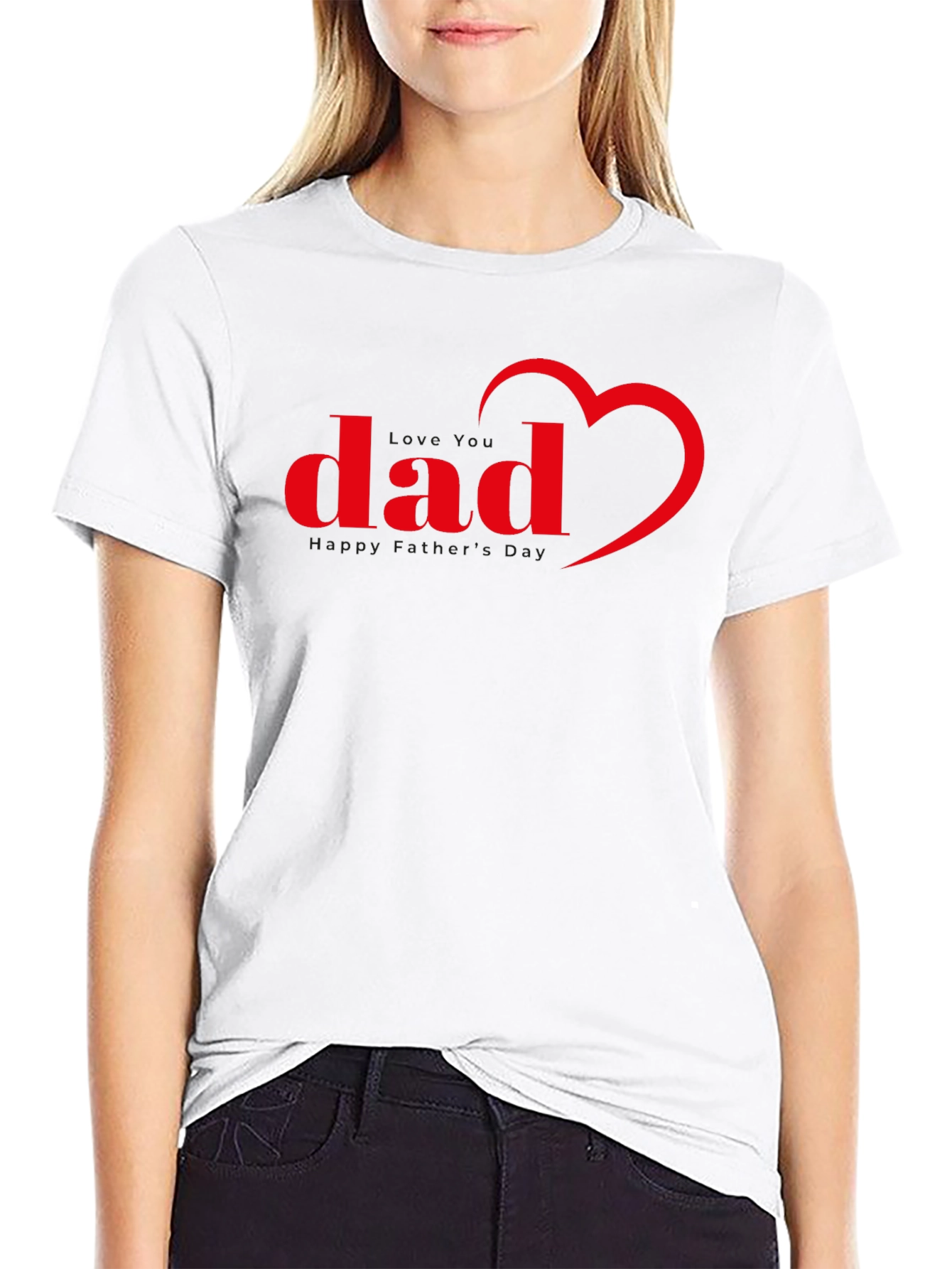 Dad Heart T-Shirt - Fathers Day Tee