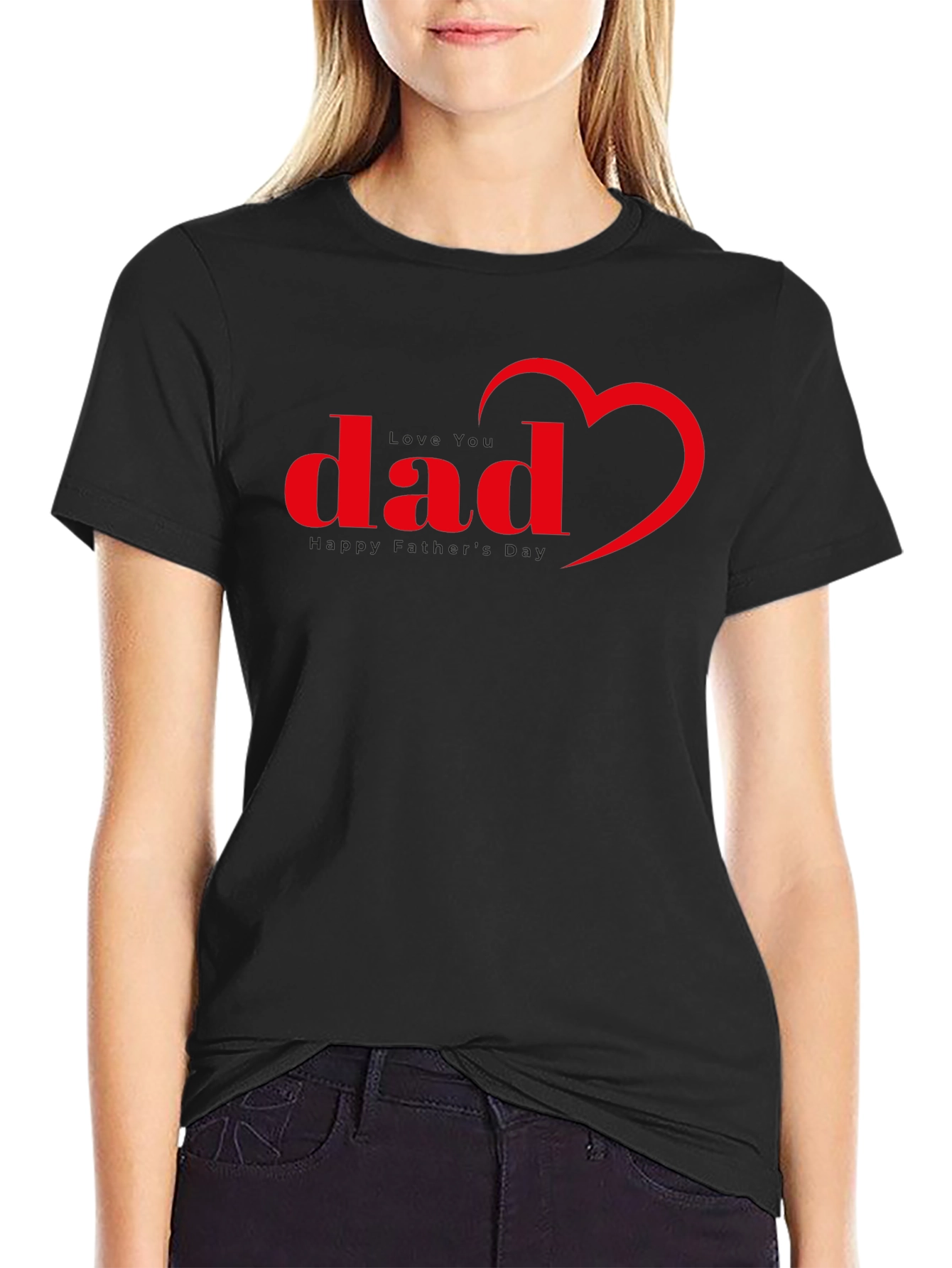 Dad Heart T-Shirt - Fathers Day Tee