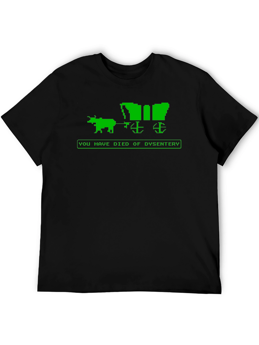 Oregon Trail Dysentery T-Shirt - Black