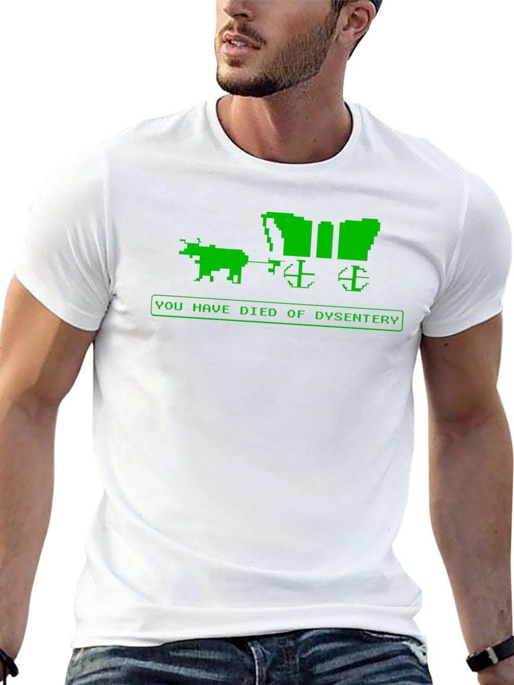Oregon Trail Dysentery T-Shirt - Black
