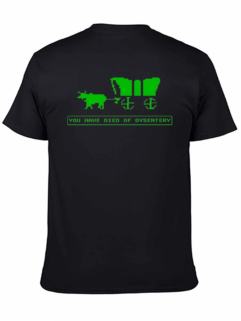 Oregon Trail Dysentery T-Shirt - Black