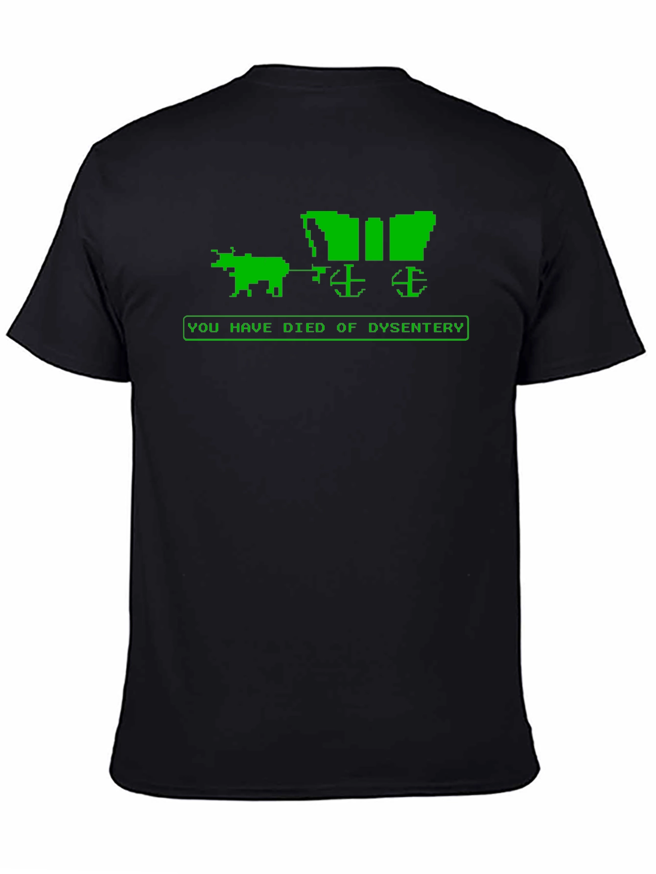 Oregon Trail Dysentery T-Shirt - Black