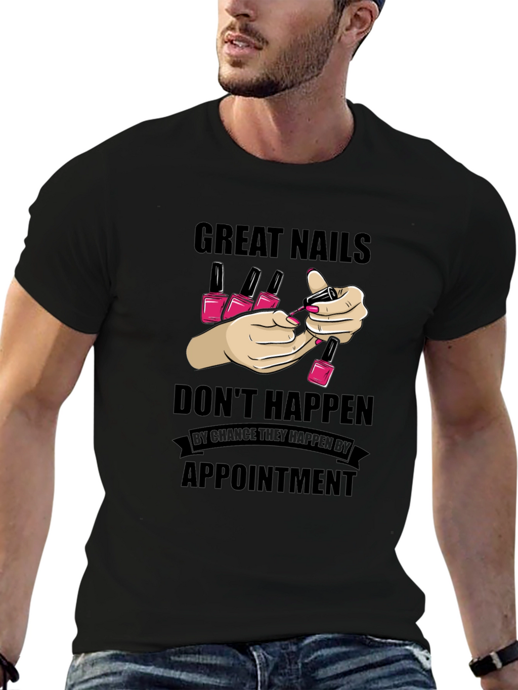 Great Nails Appointment T-Shirt Nail Salon Tee