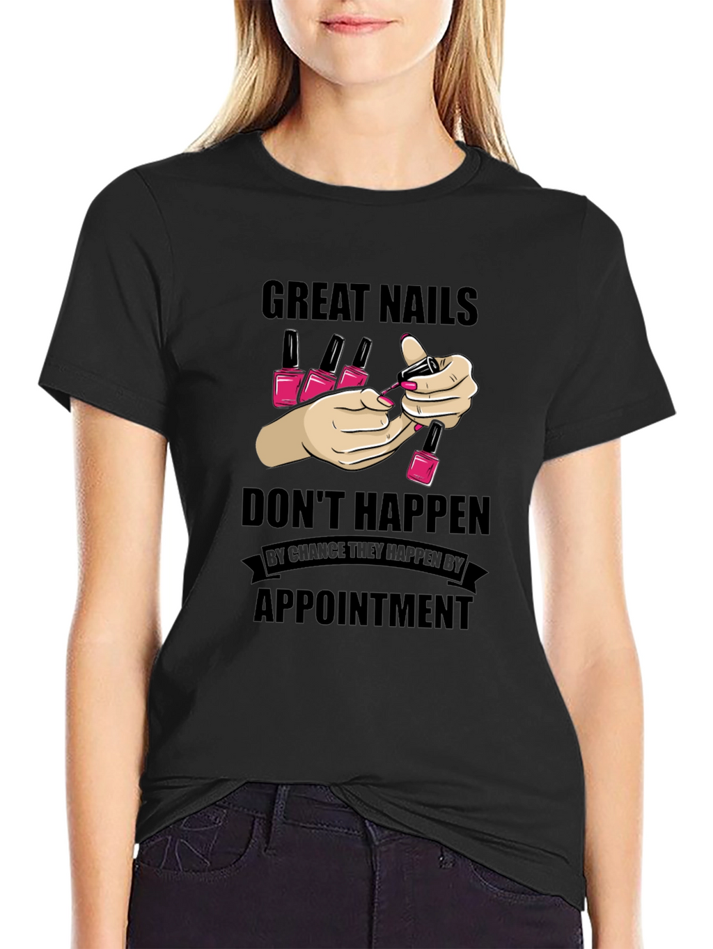 Great Nails Appointment T-Shirt Nail Salon Tee