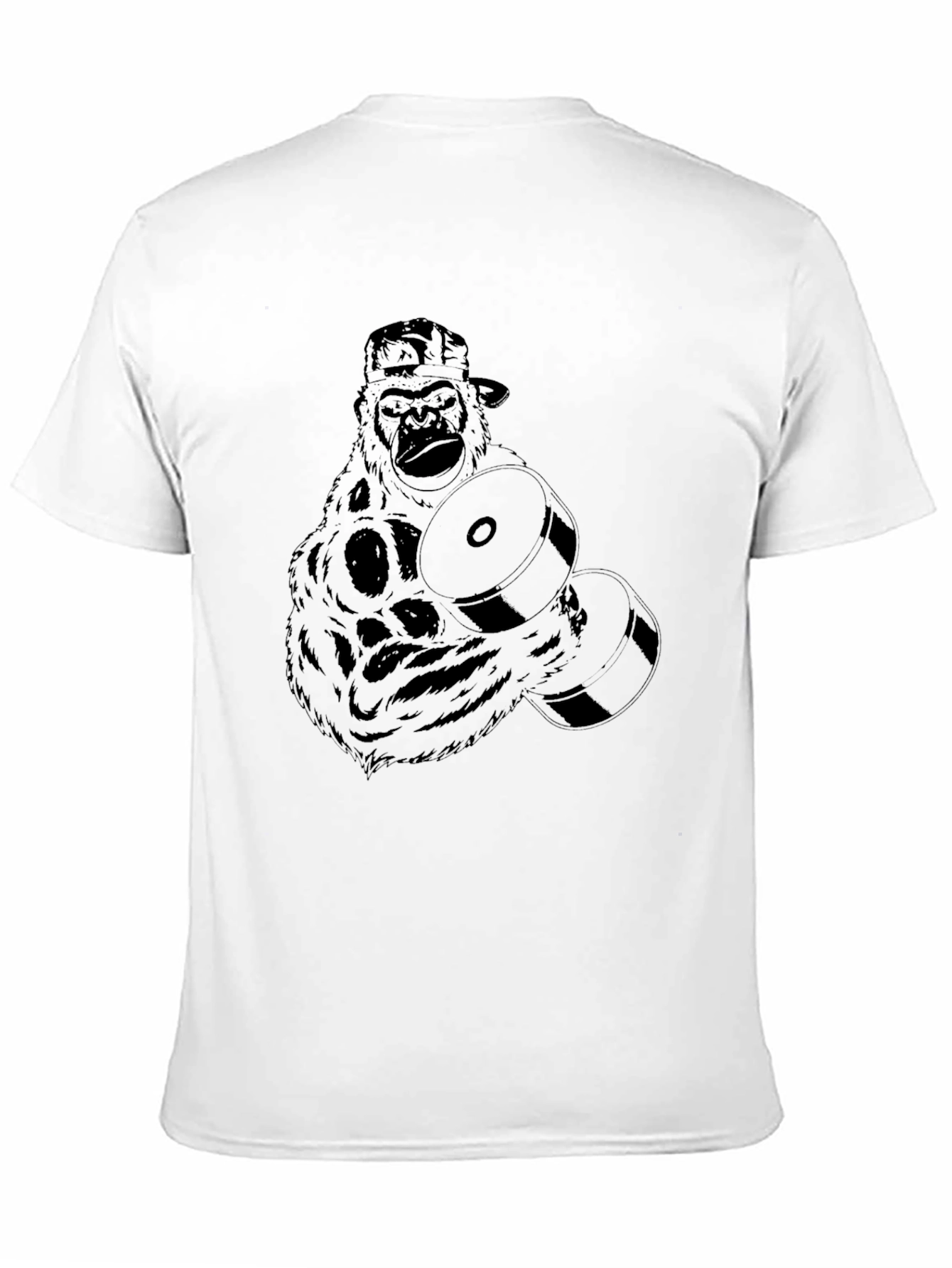 Gorilla Gym Black T-Shirt