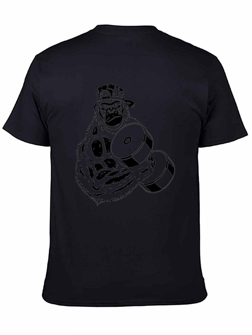 Gorilla Gym Black T-Shirt