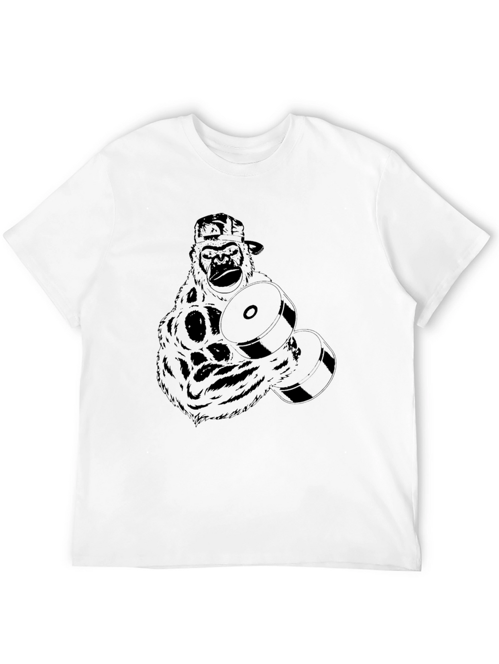 Gorilla Gym Black T-Shirt