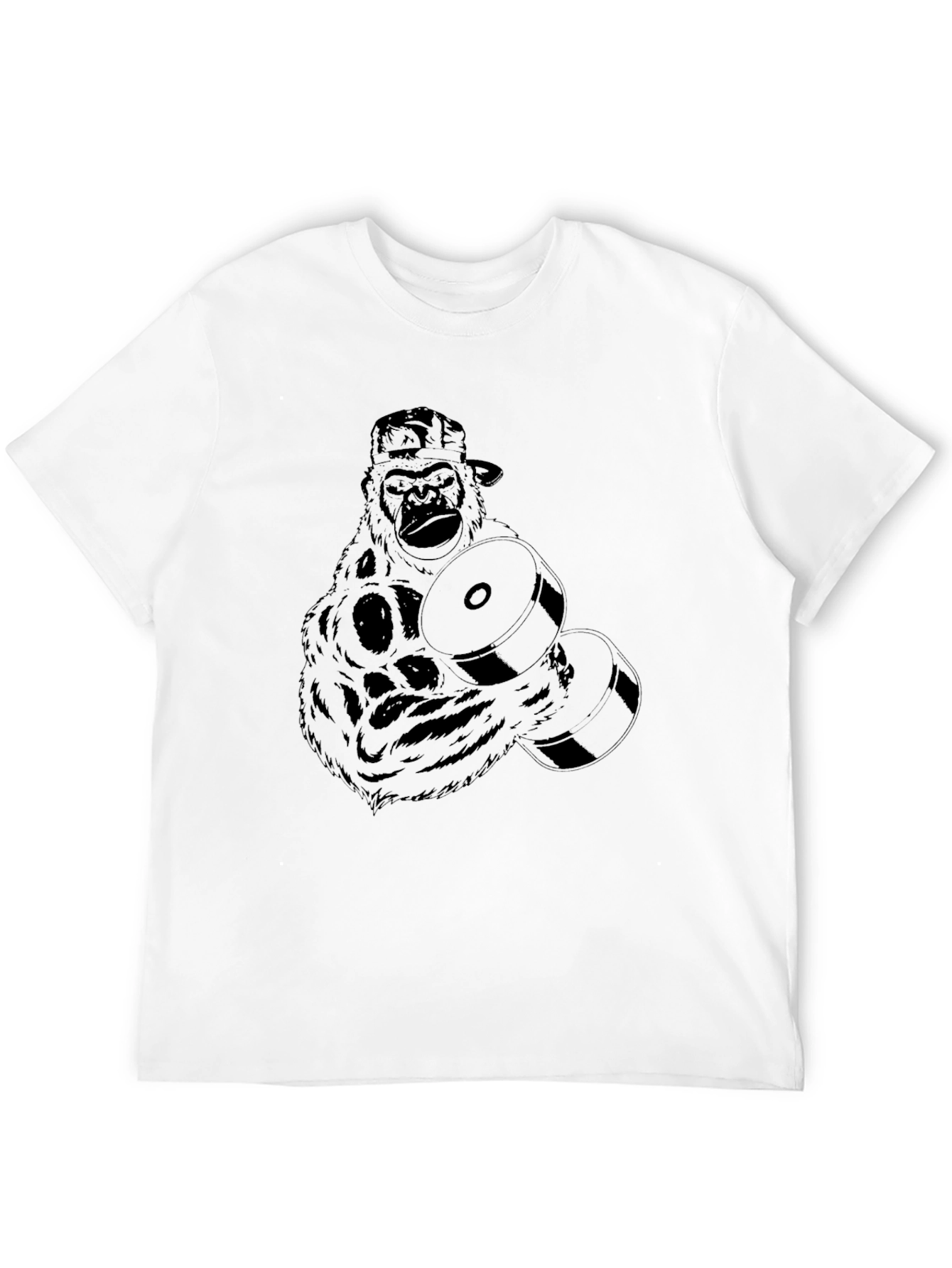 Gorilla Gym Black T-Shirt