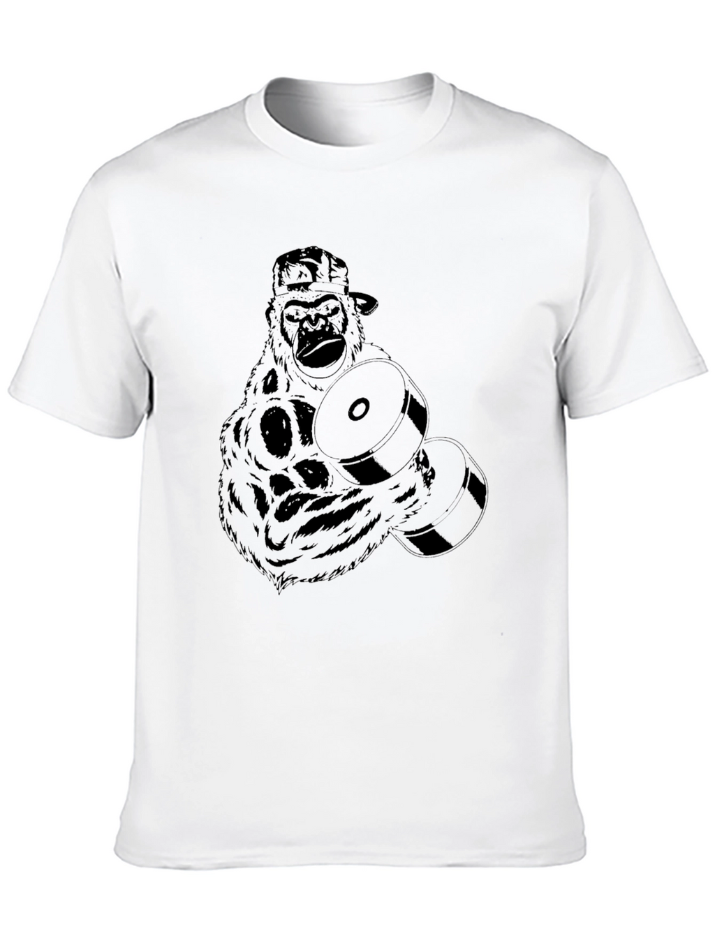 Gorilla Gym Black T-Shirt