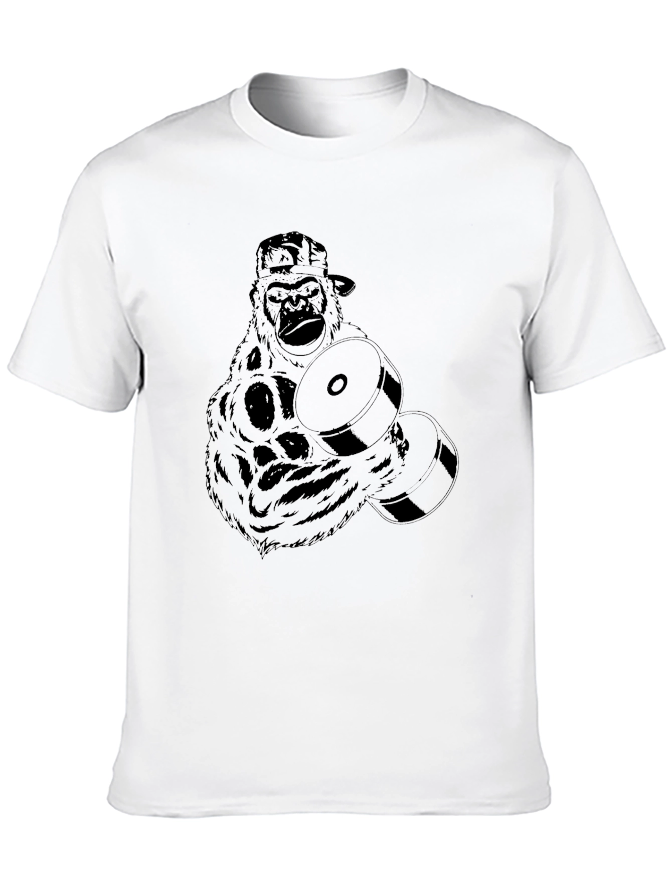 Gorilla Gym Black T-Shirt