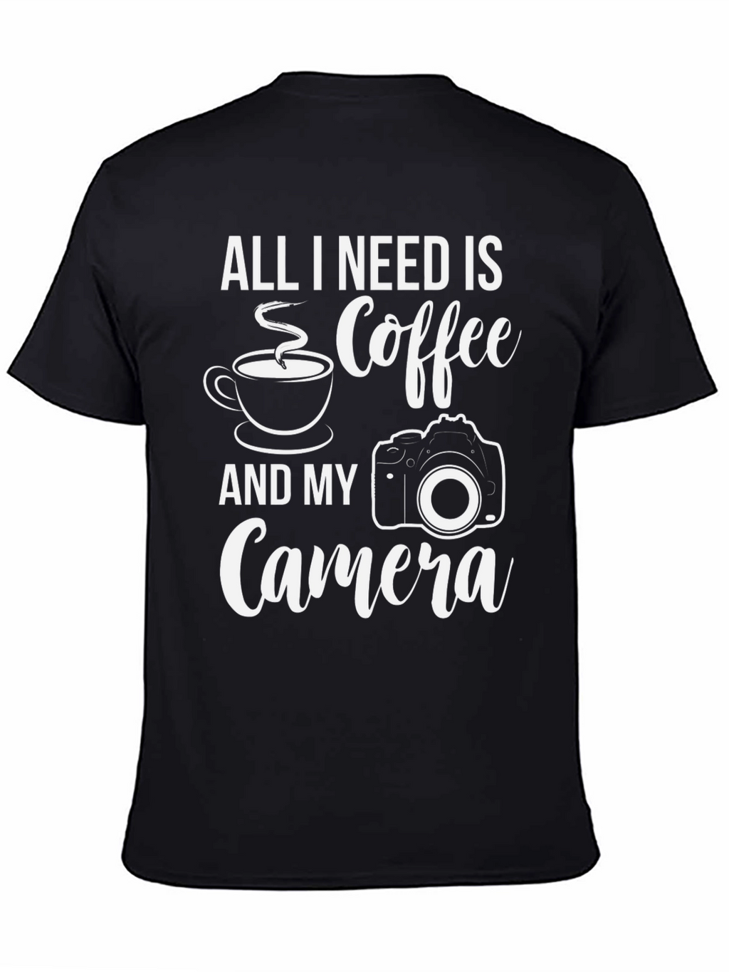 Coffee and Camera Graphic Tee - Photographers Dream