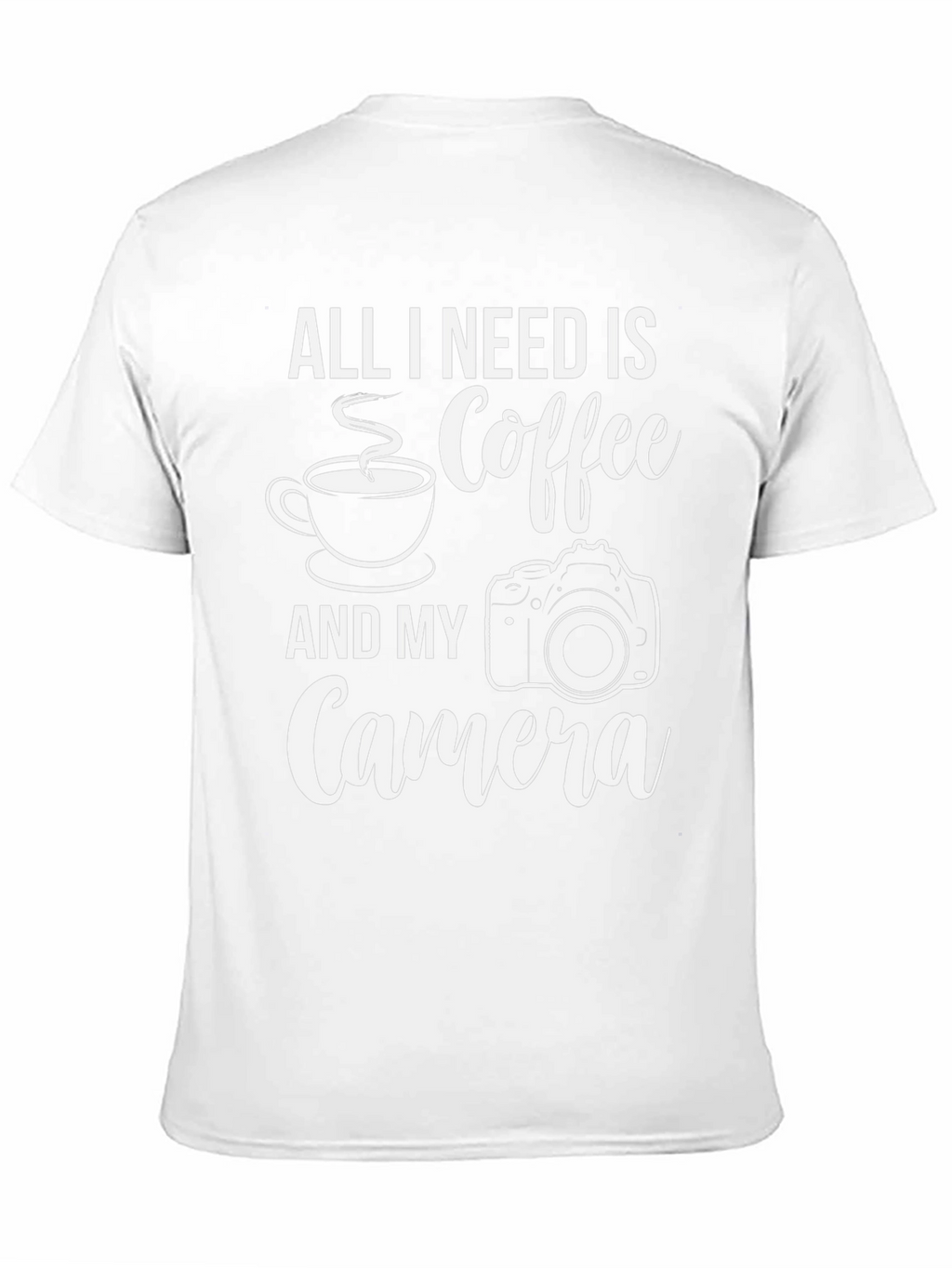 Coffee and Camera Graphic Tee - Photographers Dream