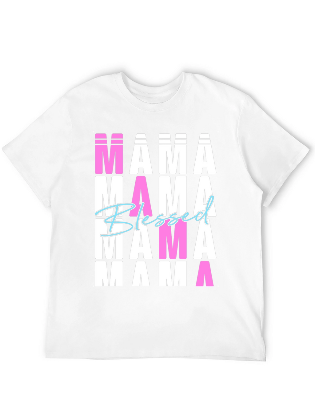 Blessed Mama T-Shirt Graphic Tee