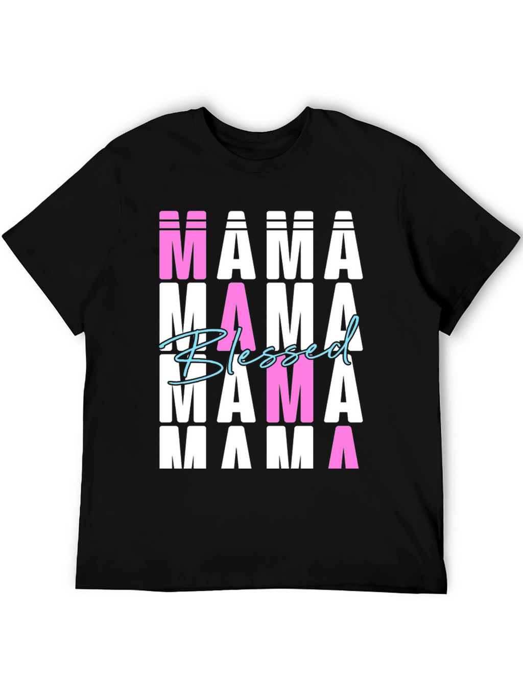 Blessed Mama T-Shirt Graphic Tee