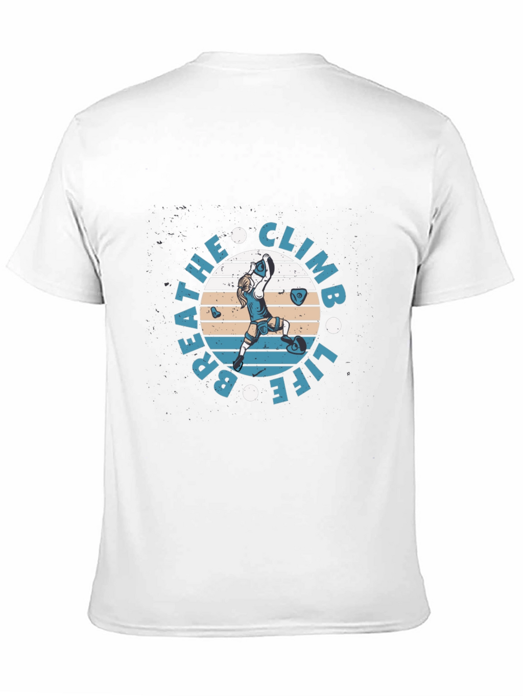 Breathe Climb Life Graphic T-Shirt