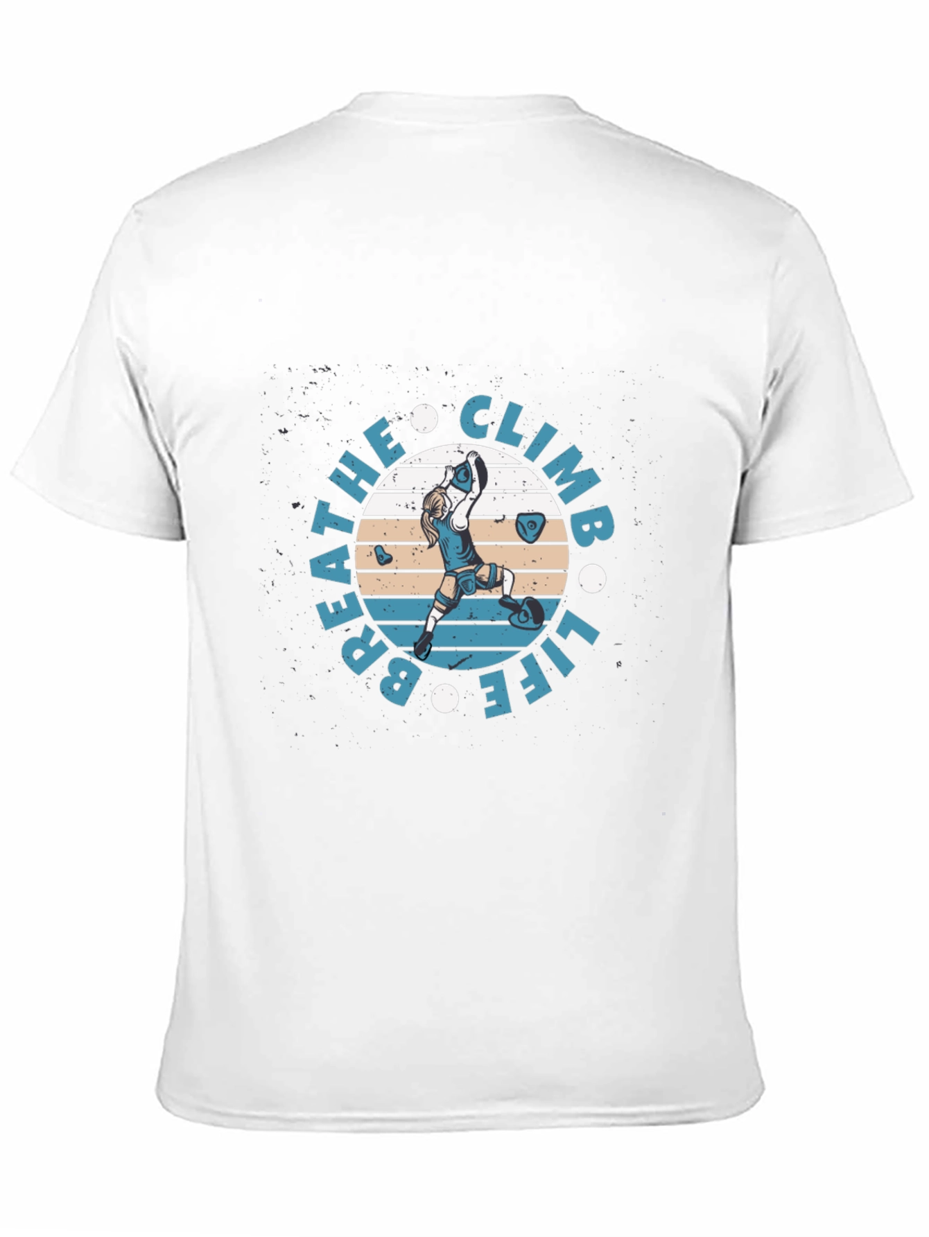 Breathe Climb Life Graphic T-Shirt