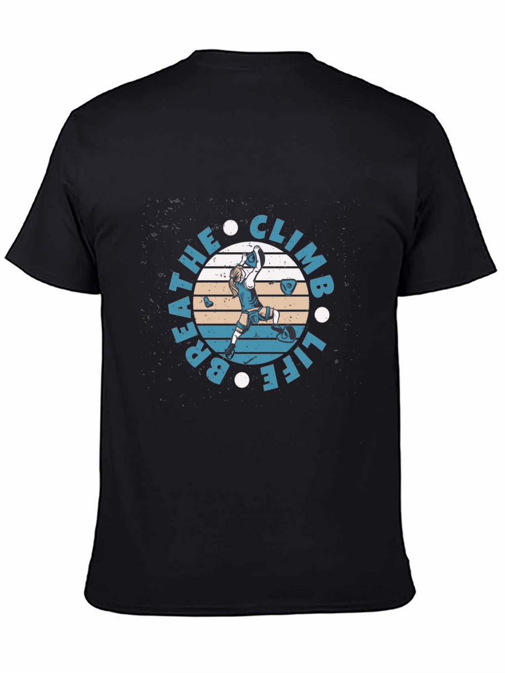 Breathe Climb Life Graphic T-Shirt