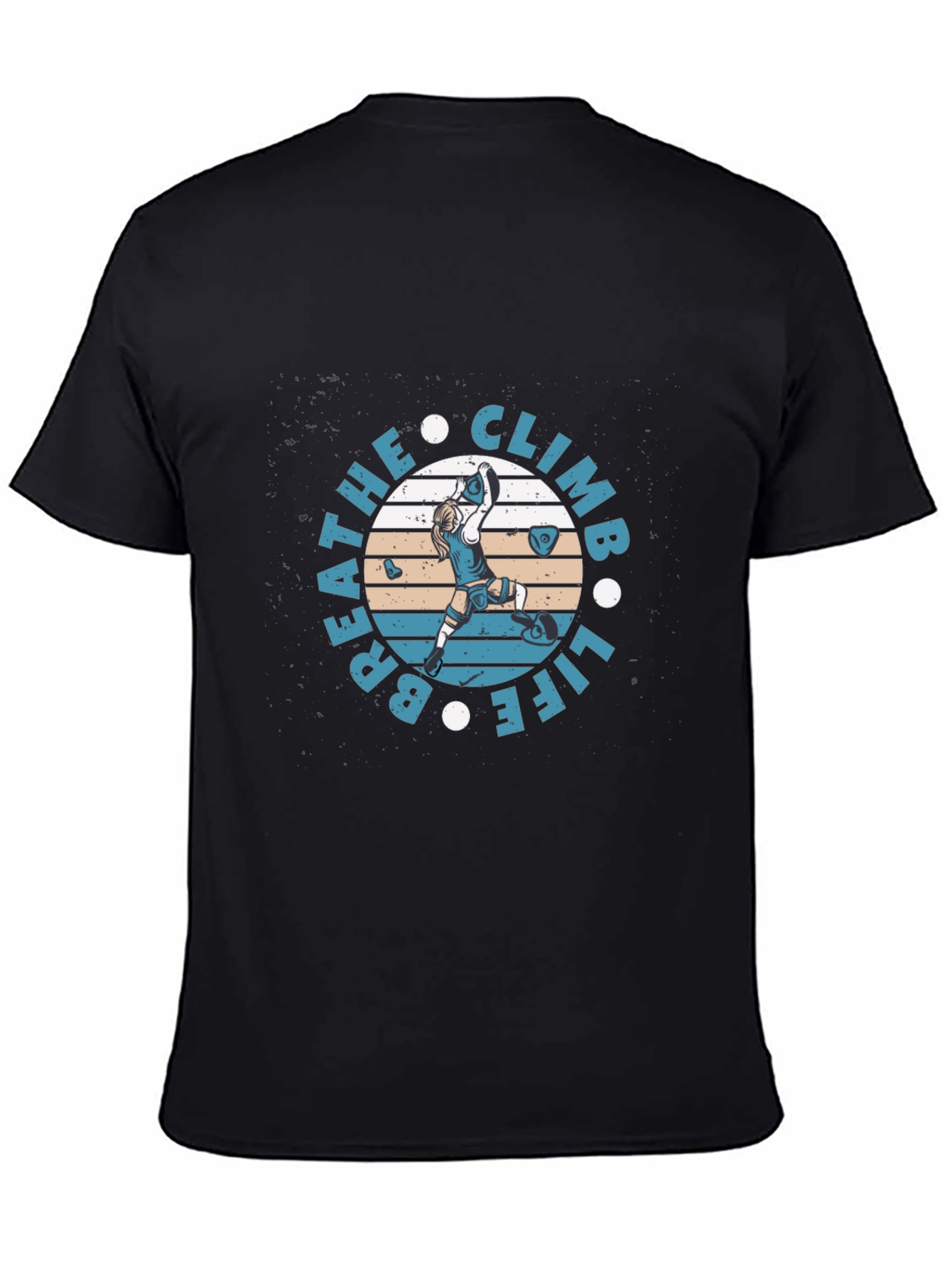 Breathe Climb Life Graphic T-Shirt