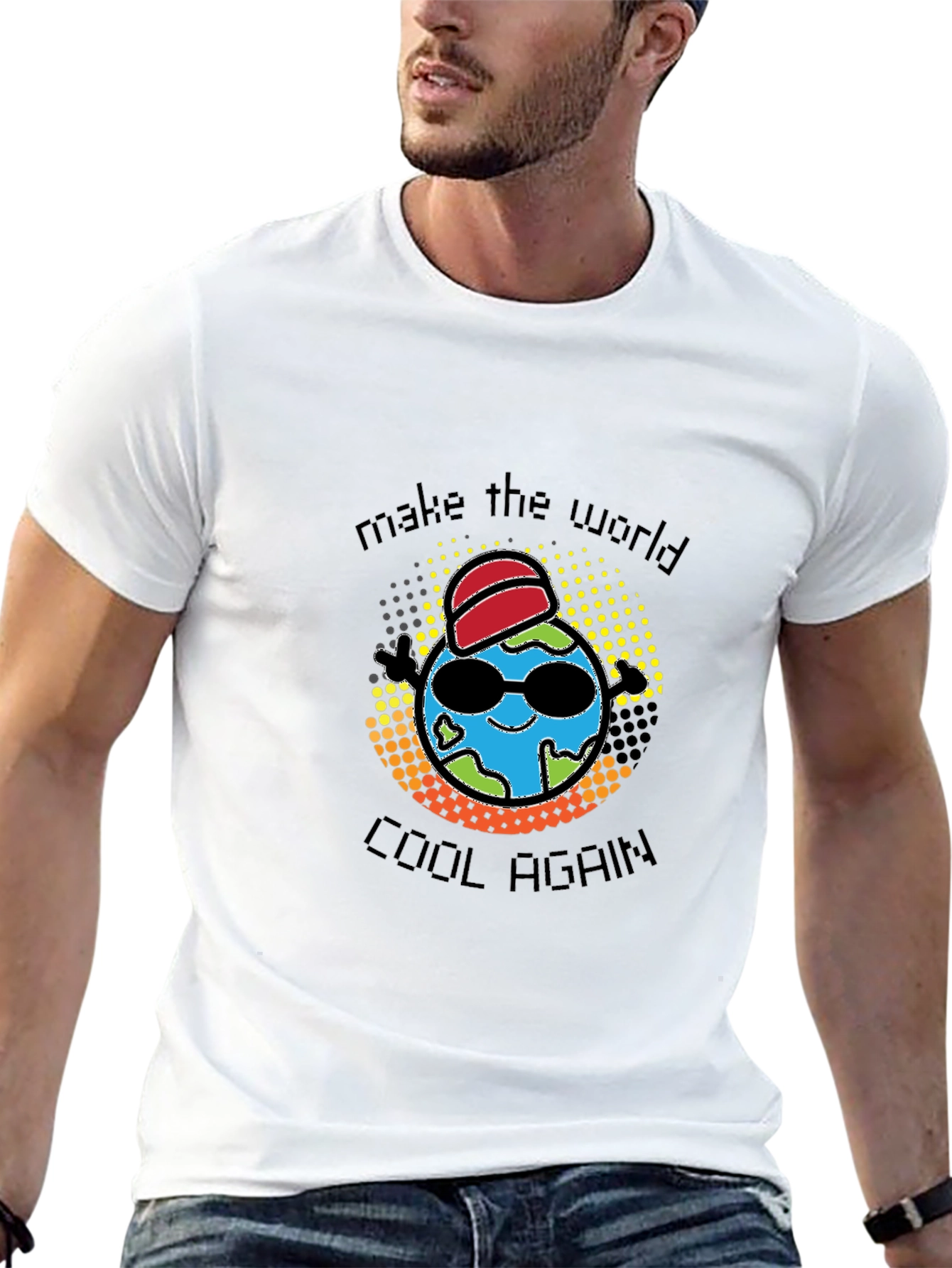 Cool Earth Graphic T-Shirt