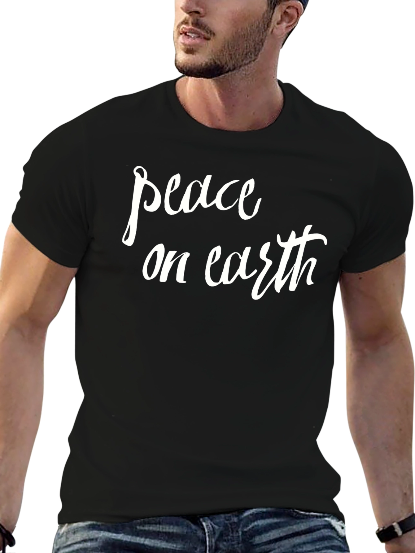 Peace On Earth Graphic T-Shirt