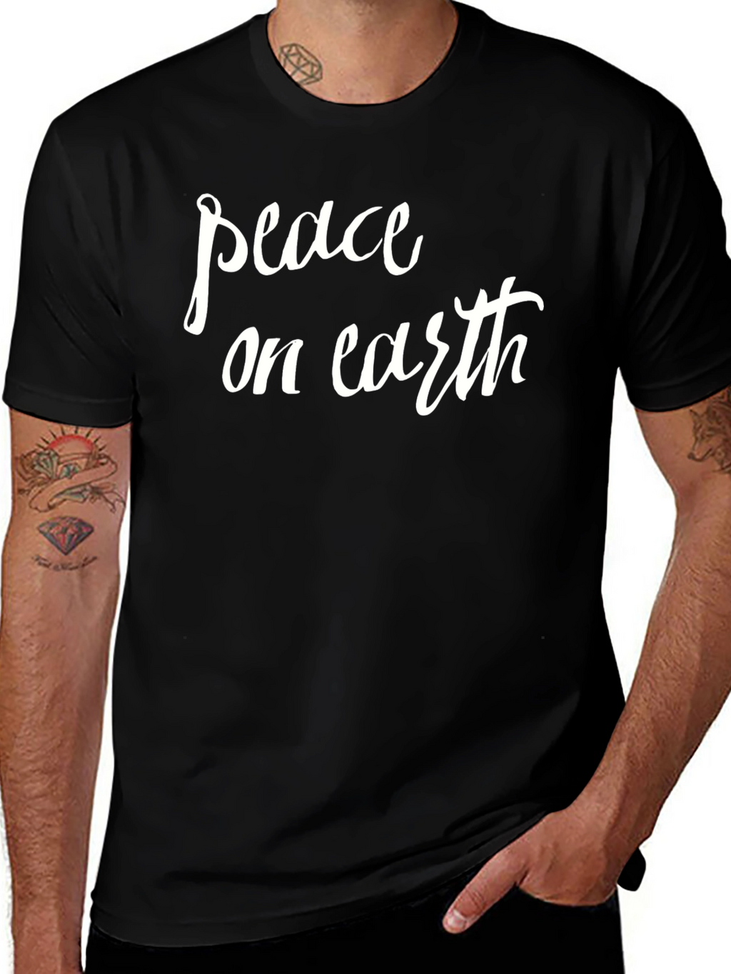 Peace On Earth Graphic T-Shirt